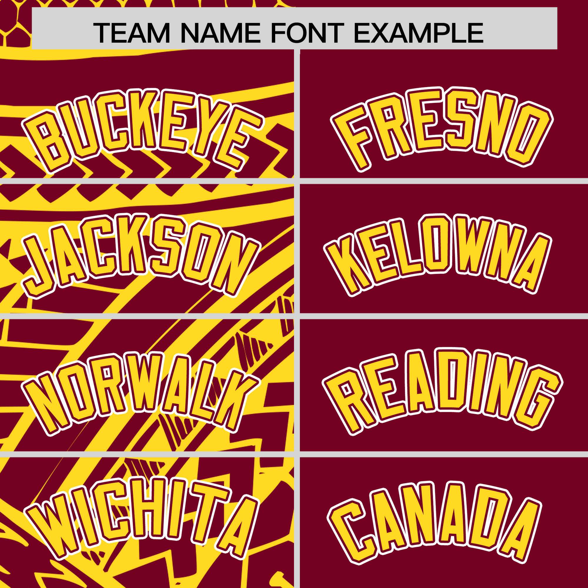 Custom Crimson Gold Split Fashion Tribal Pattern Authentic Baseball Jersey