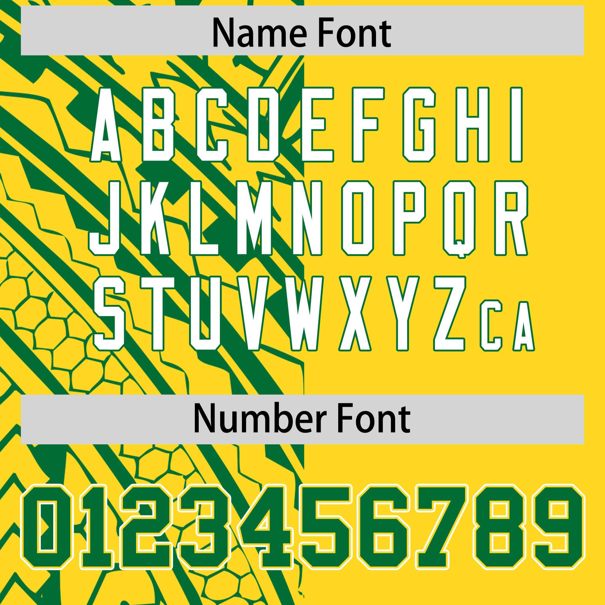 Custom Gold Kelly Green Split Fashion Tribal Pattern Authentic Baseball Jersey