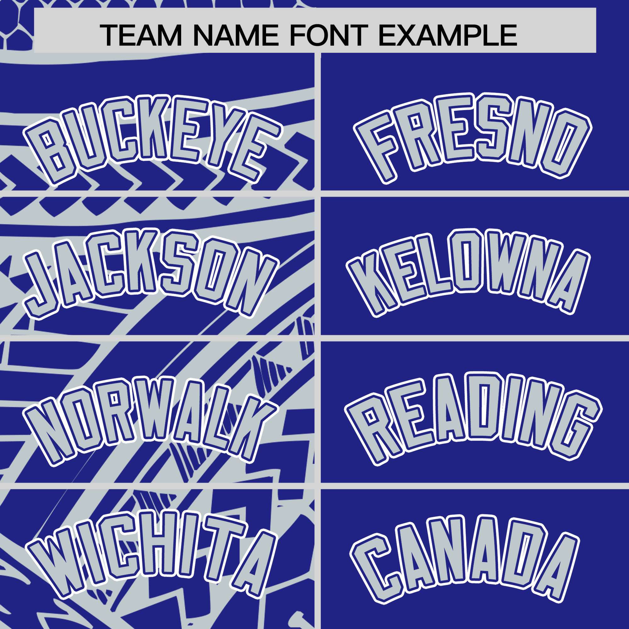 Custom Royal Silver Split Fashion Tribal Pattern Authentic Baseball Jersey