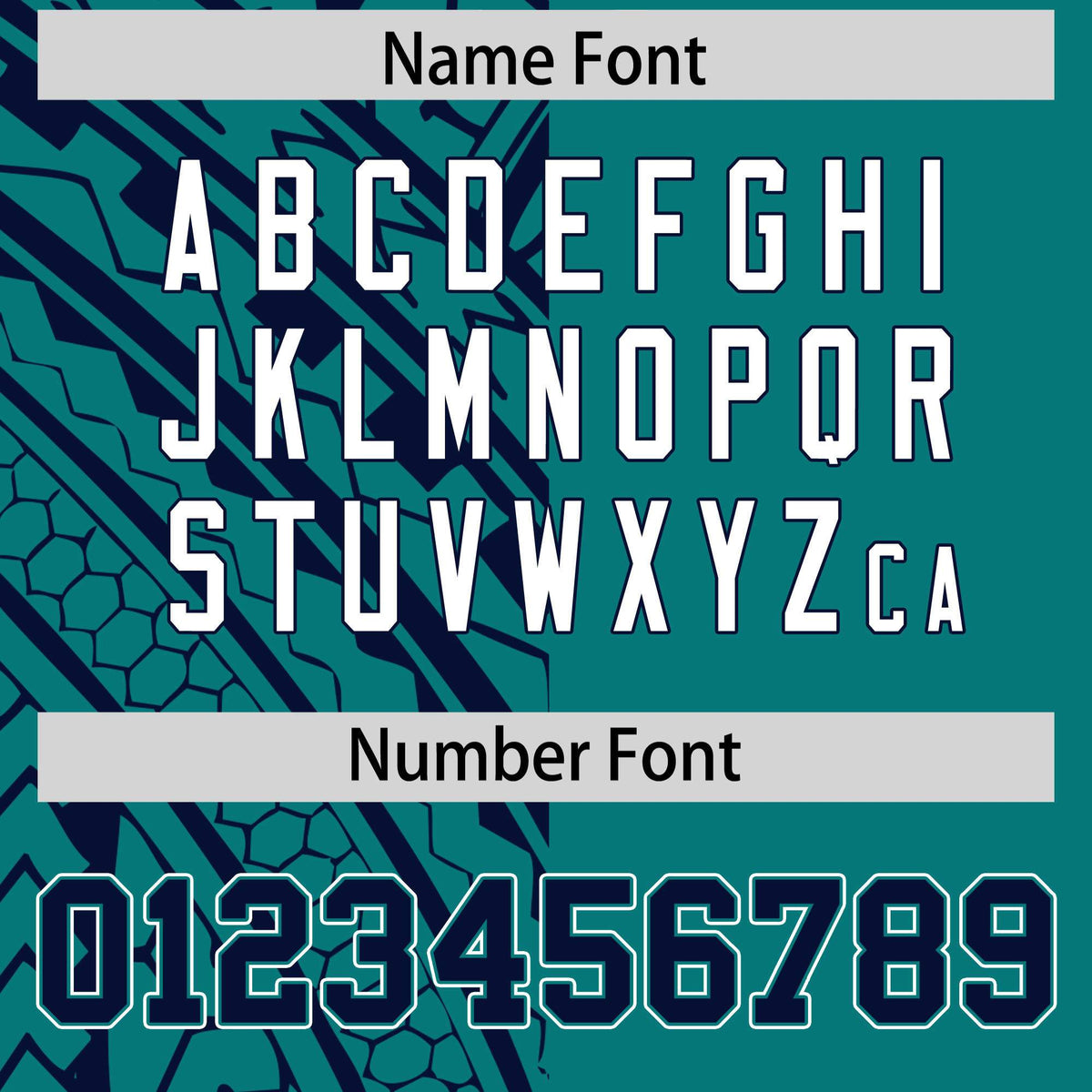 Custom Aqua Navy Split Fashion Tribal Pattern Authentic Baseball Jersey