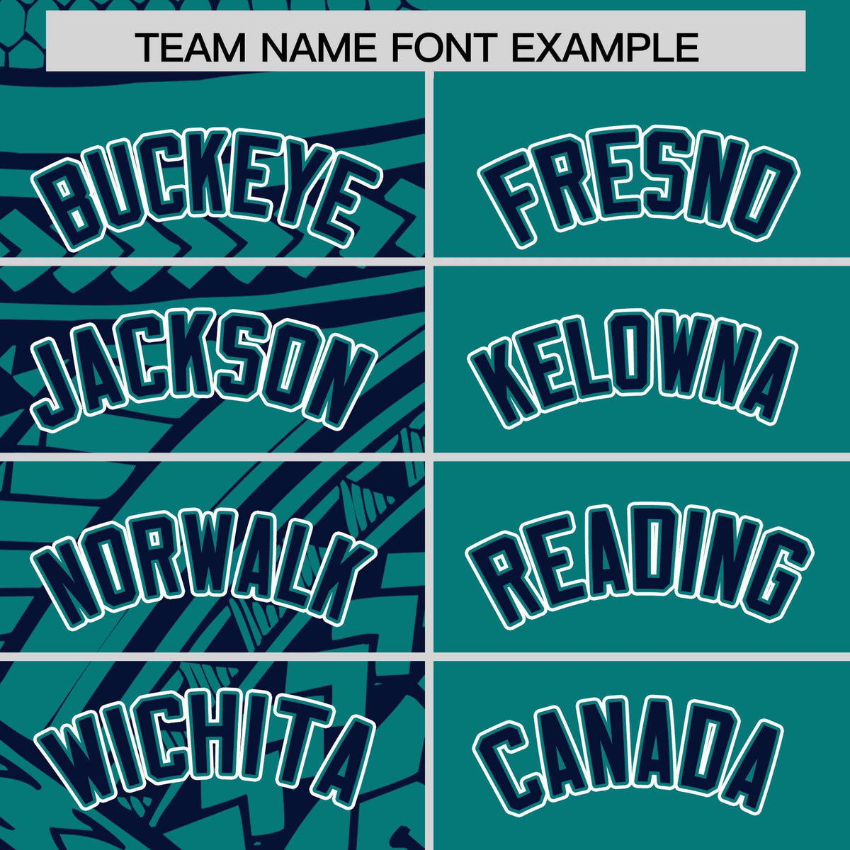 Custom Aqua Navy Split Fashion Tribal Pattern Authentic Baseball Jersey