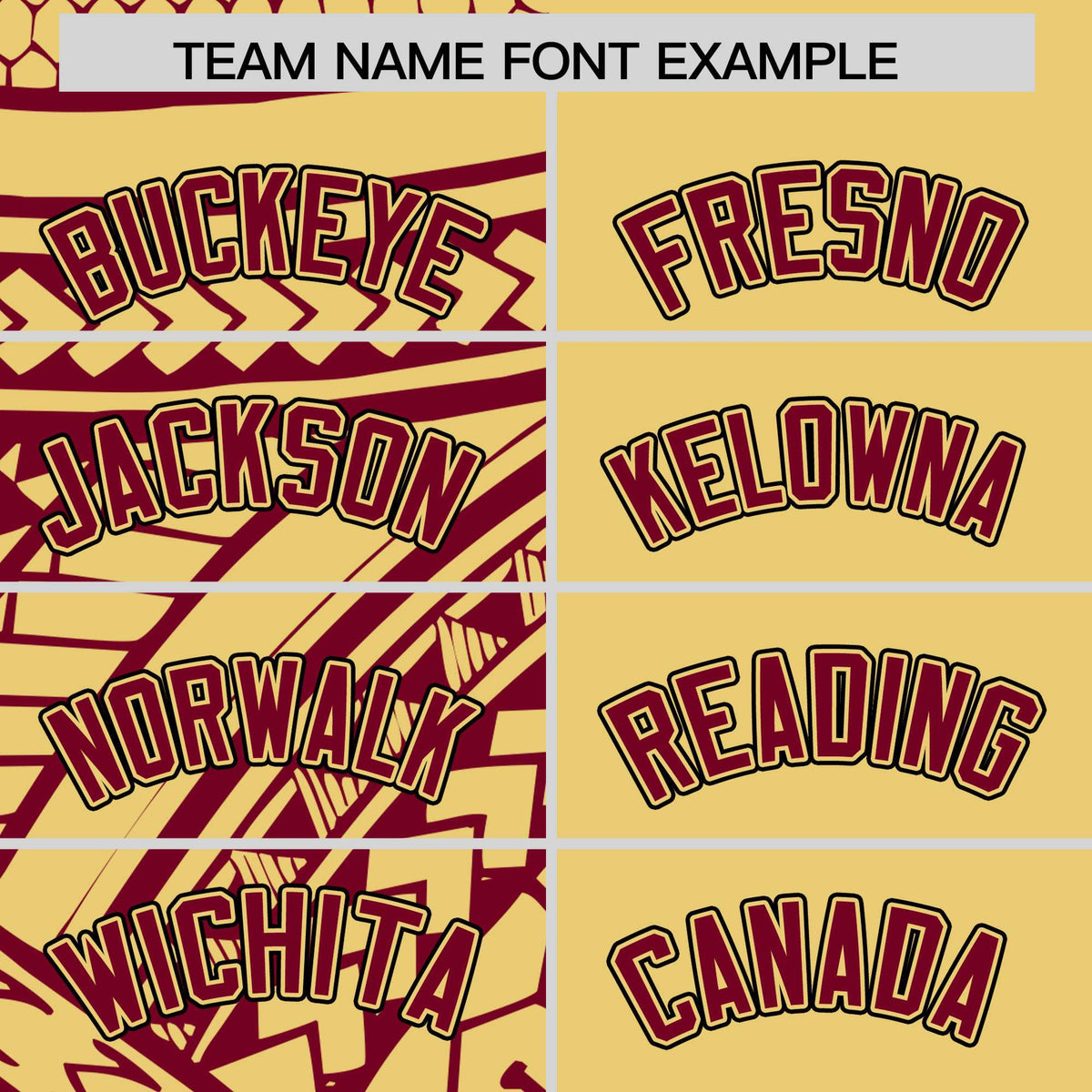 Custom Khaki Crimson Split Fashion Tribal Pattern Authentic Baseball Jersey