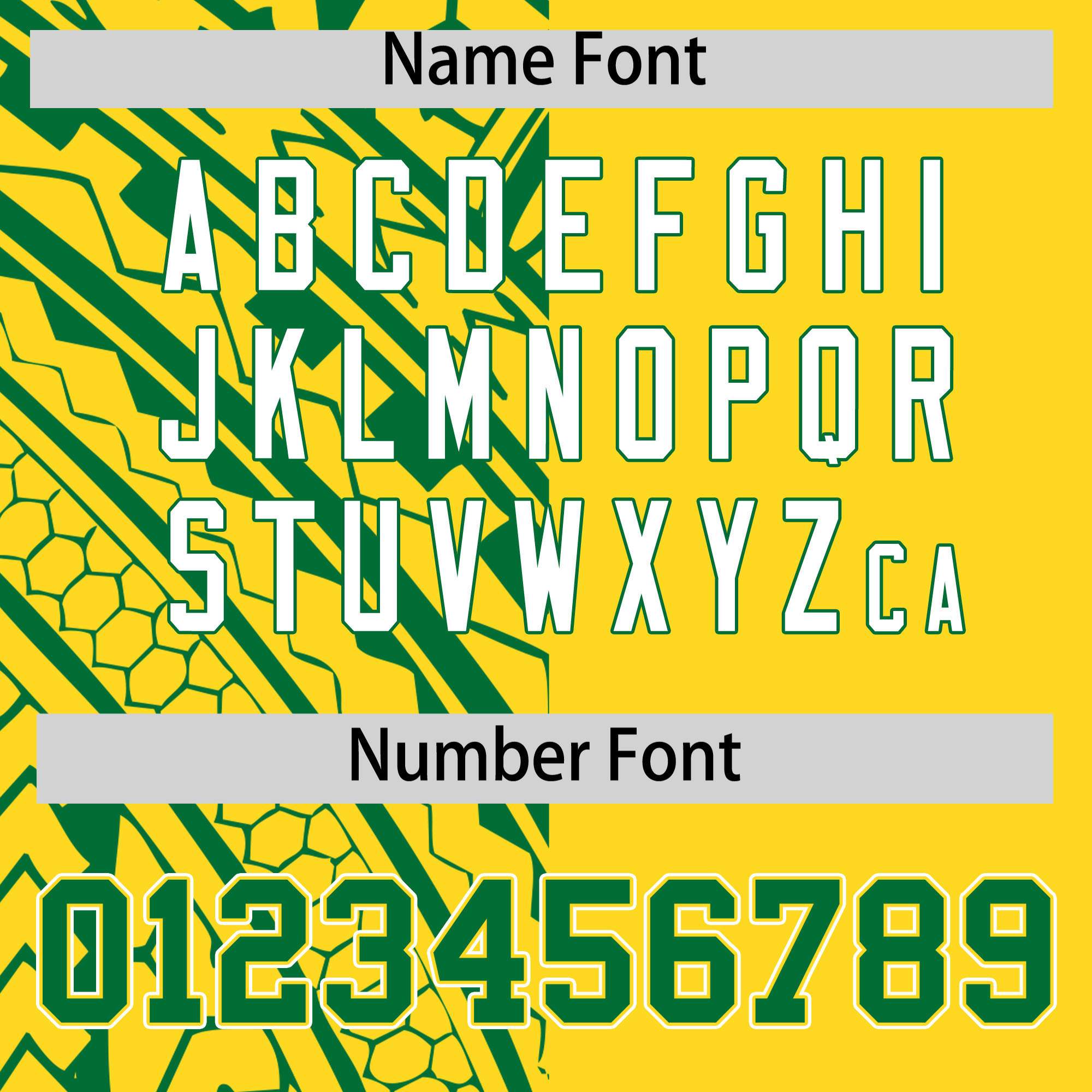 Custom Gold Kelly Green Split Fashion Tribal Pattern Authentic Baseball Jersey