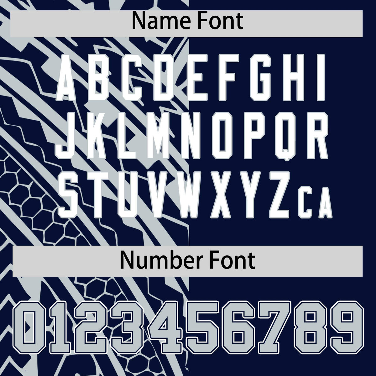 Custom Navy Silver Split Fashion Tribal Pattern Authentic Baseball Jersey