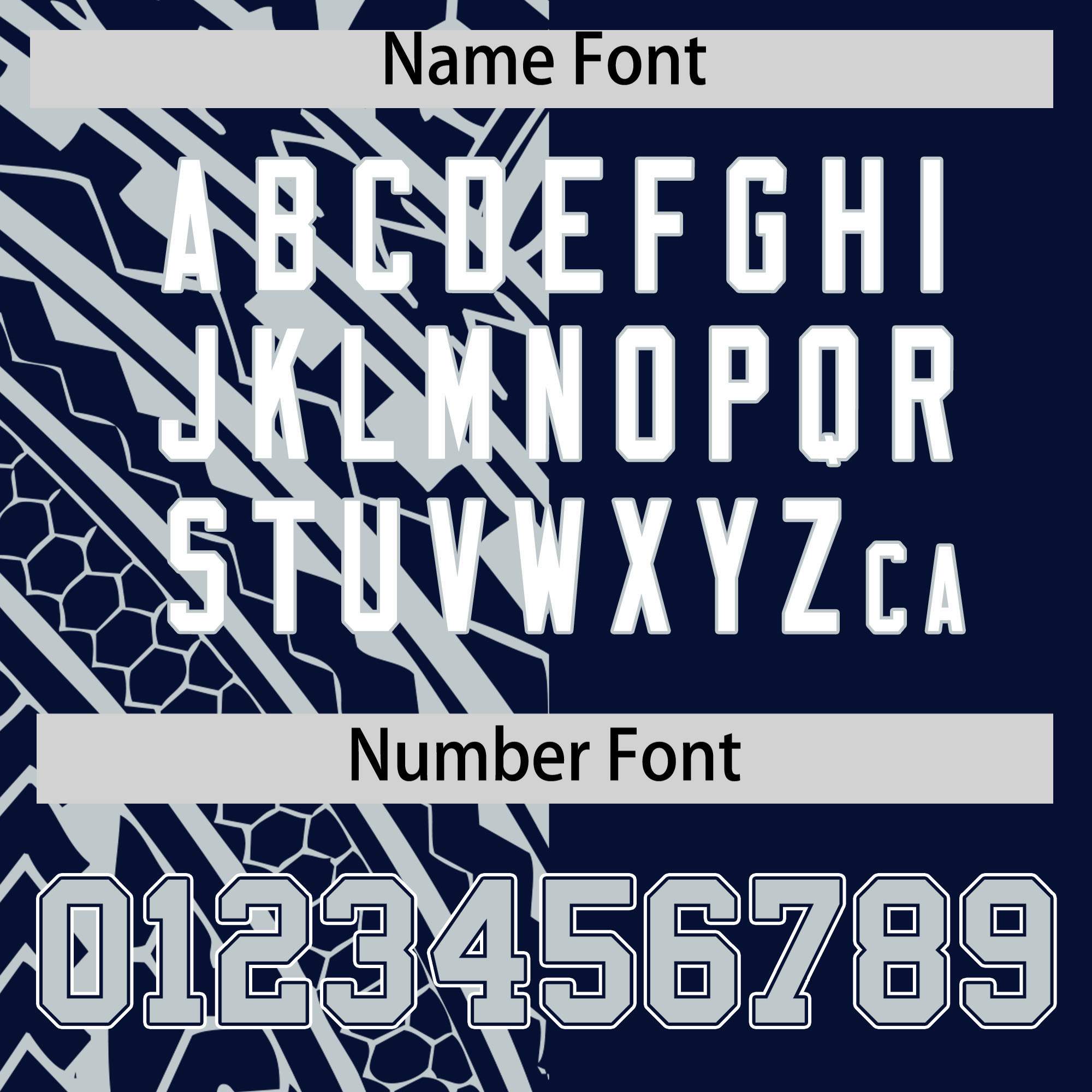 Custom Navy Silver Split Fashion Tribal Pattern Authentic Baseball Jersey