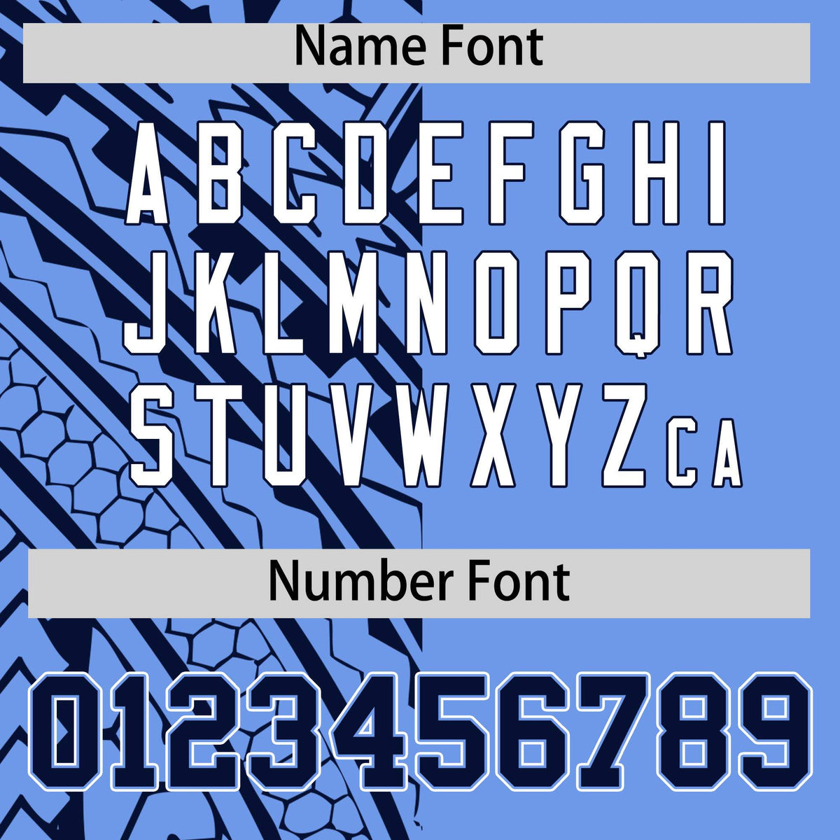 Custom Light Blue Navy Split Fashion Tribal Pattern Authentic Baseball Jersey