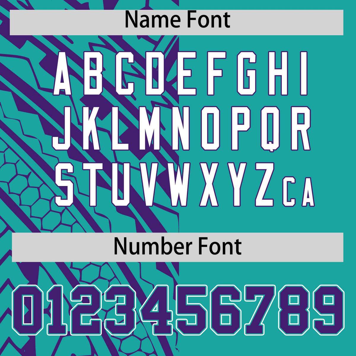 Custom Purple Aqua Split Fashion Tribal Pattern Authentic Baseball Jersey