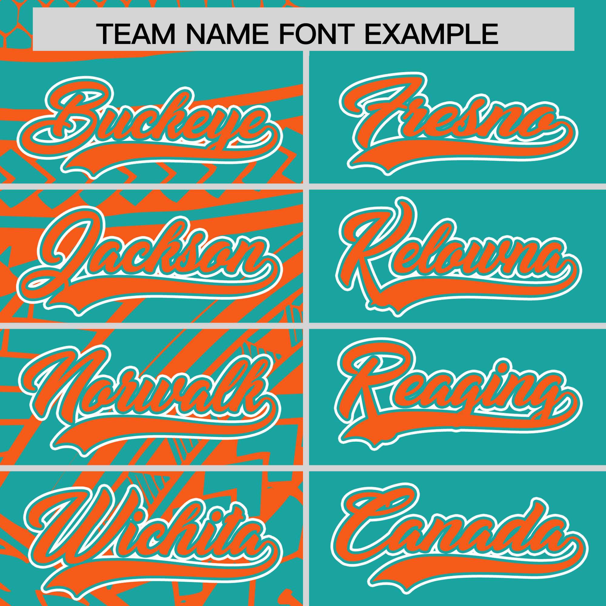 Custom Aqua Orange Split Fashion Tribal Pattern Authentic Baseball Jersey