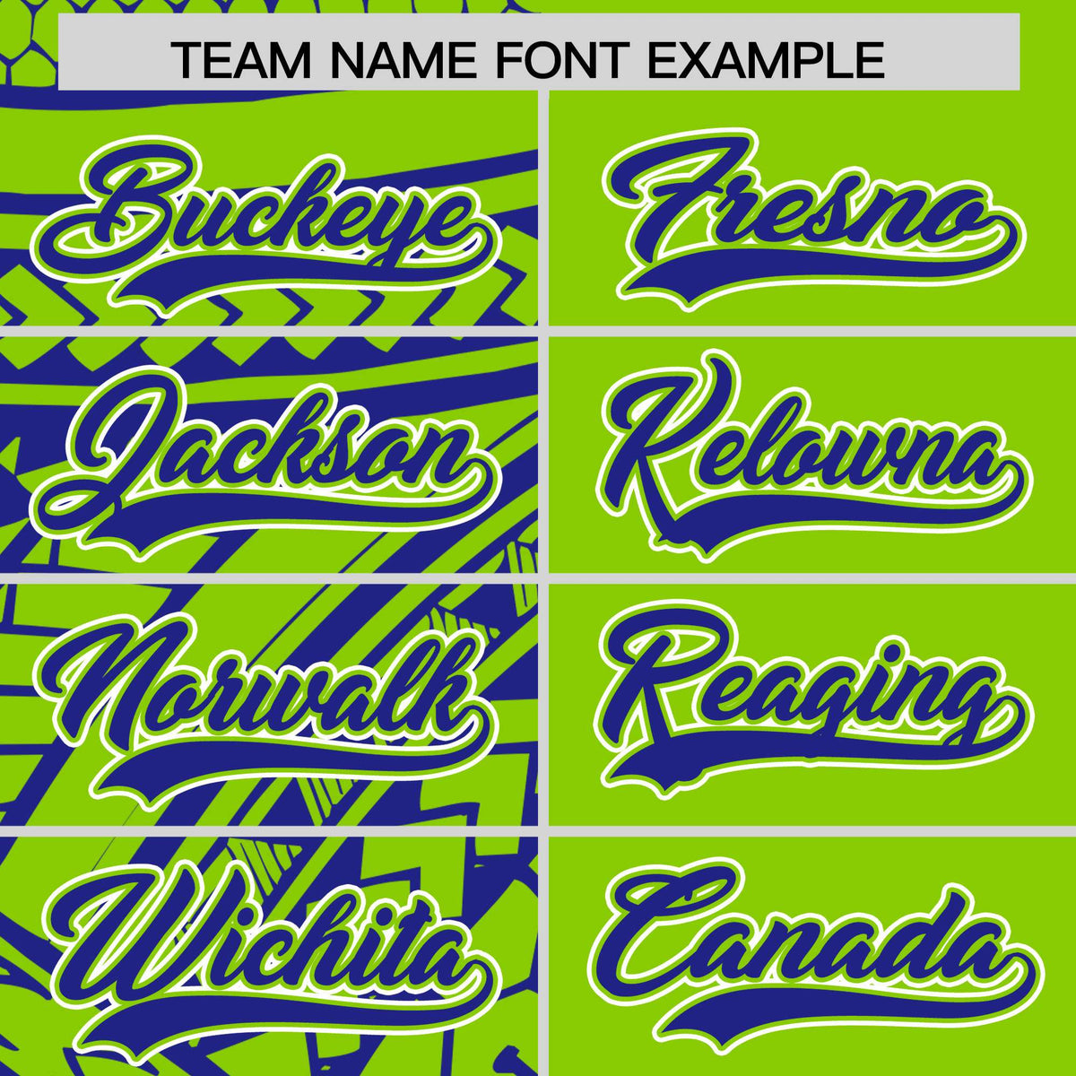 Custom Neon Green Royal Split Fashion Tribal Pattern Authentic Baseball Jersey