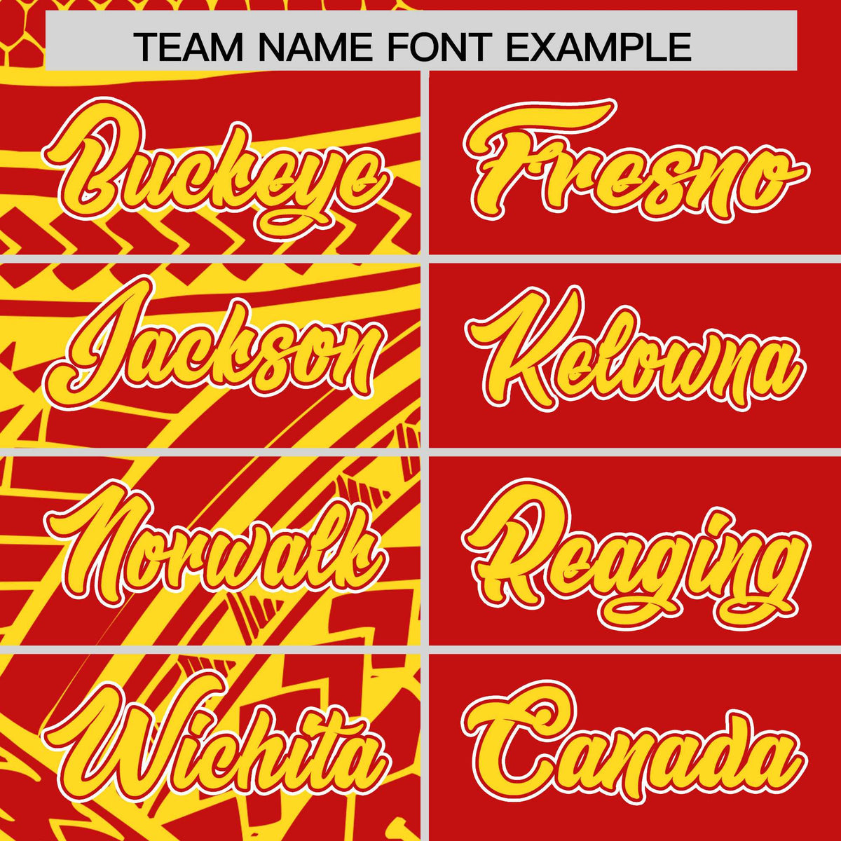 Custom Red Gold Split Fashion Tribal Pattern Authentic Baseball Jersey