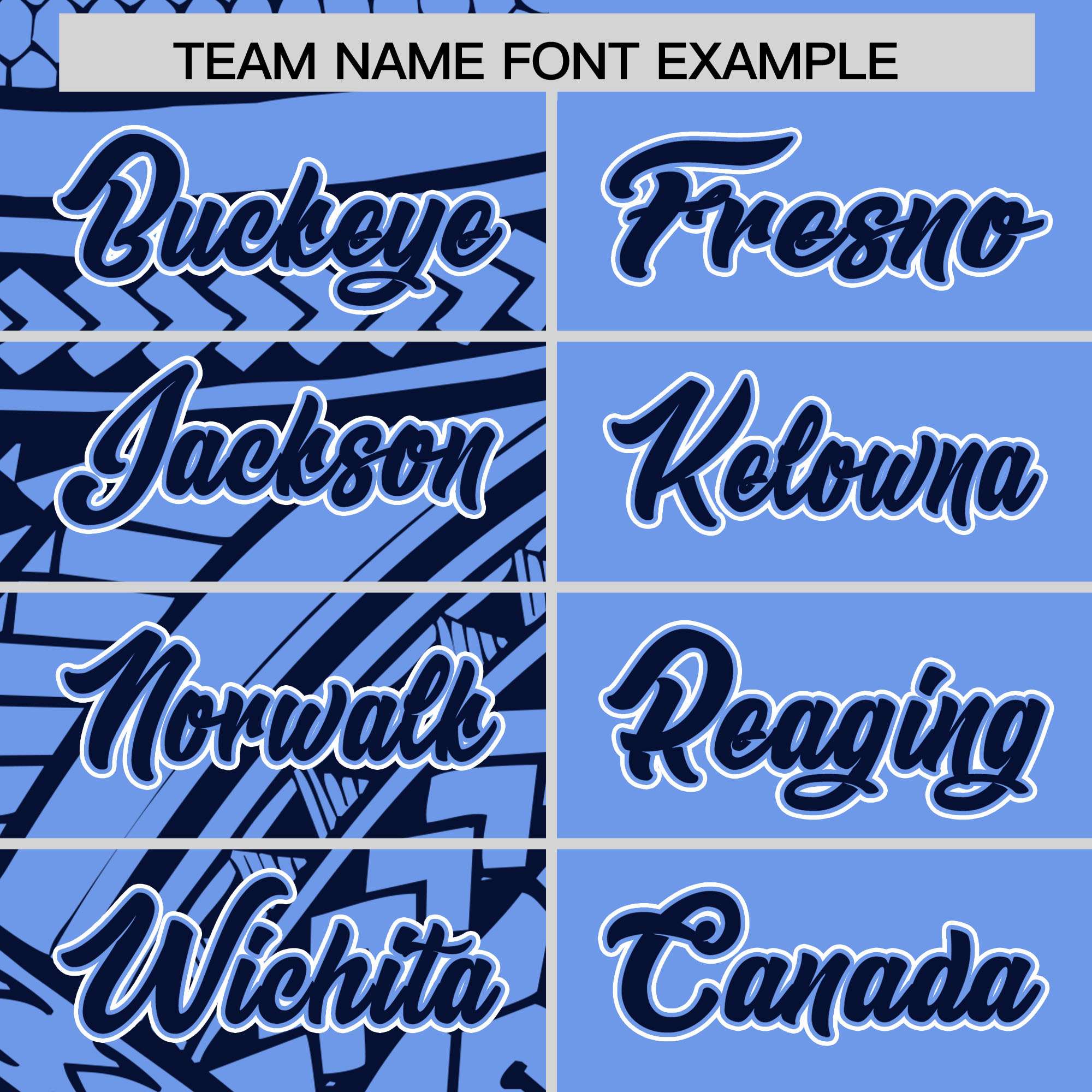 Custom Light Blue Navy Split Fashion Tribal Pattern Authentic Baseball Jersey