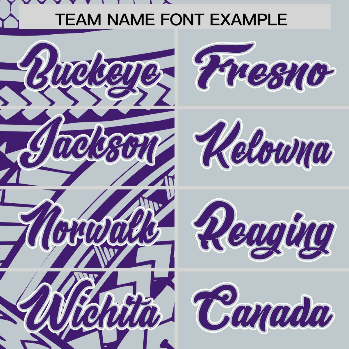 Custom Silver Purple Split Fashion Tribal Pattern Authentic Baseball Jersey