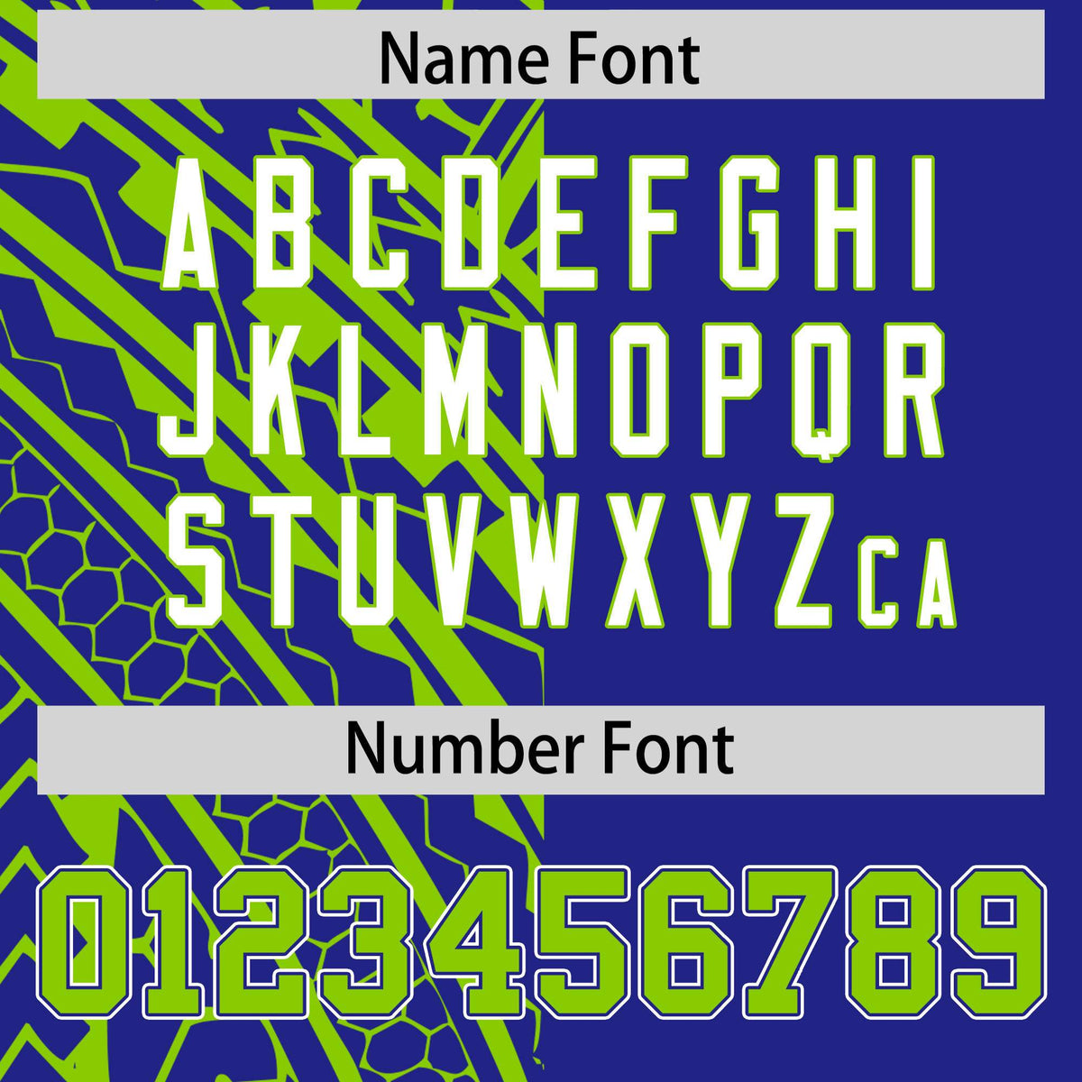 Custom Royal Neon Green Split Fashion Tribal Pattern Authentic Baseball Jersey