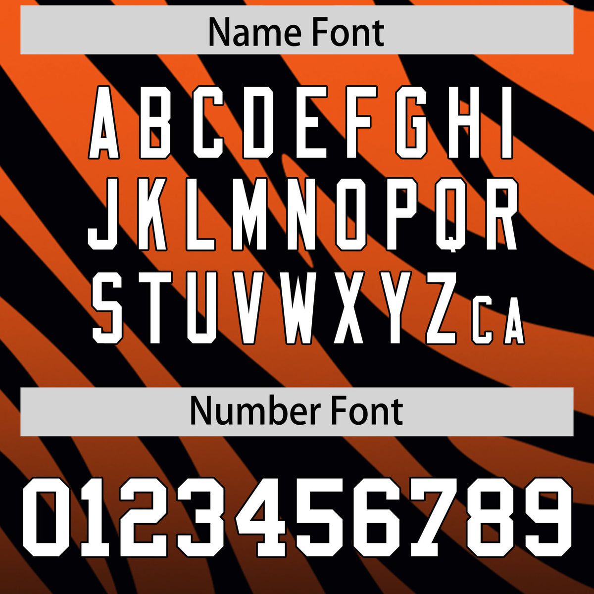 Custom Orange Black Tiger Stripe Gradient Animal Print Personalized Team Shirt Baseball Jersey