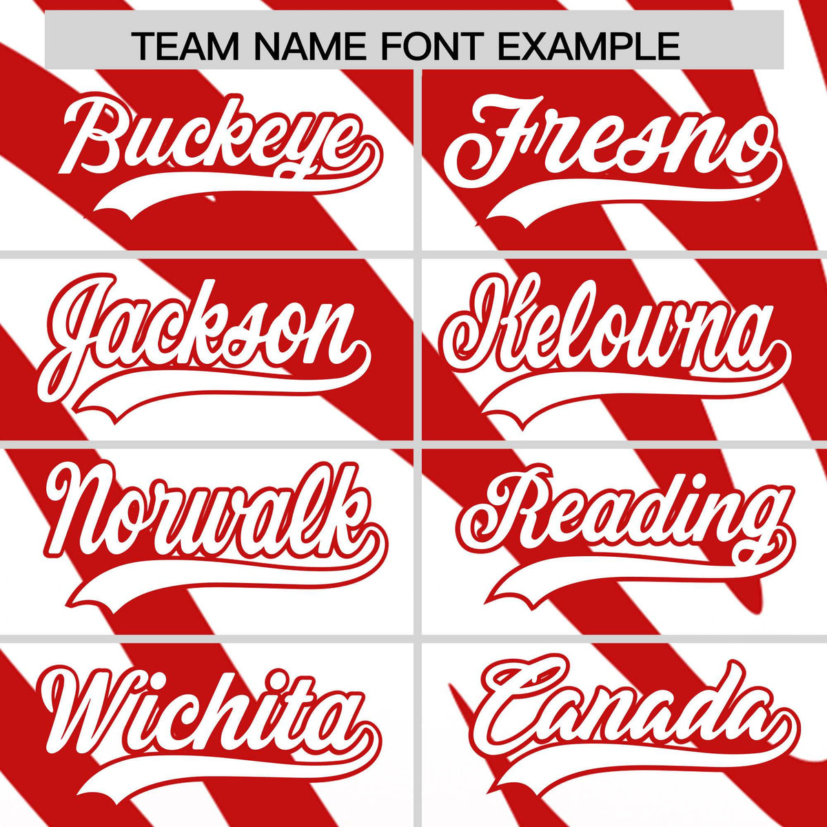 Custom Red White Tiger Stripe Gradient Animal Print Personalized Team Shirt Baseball Jersey