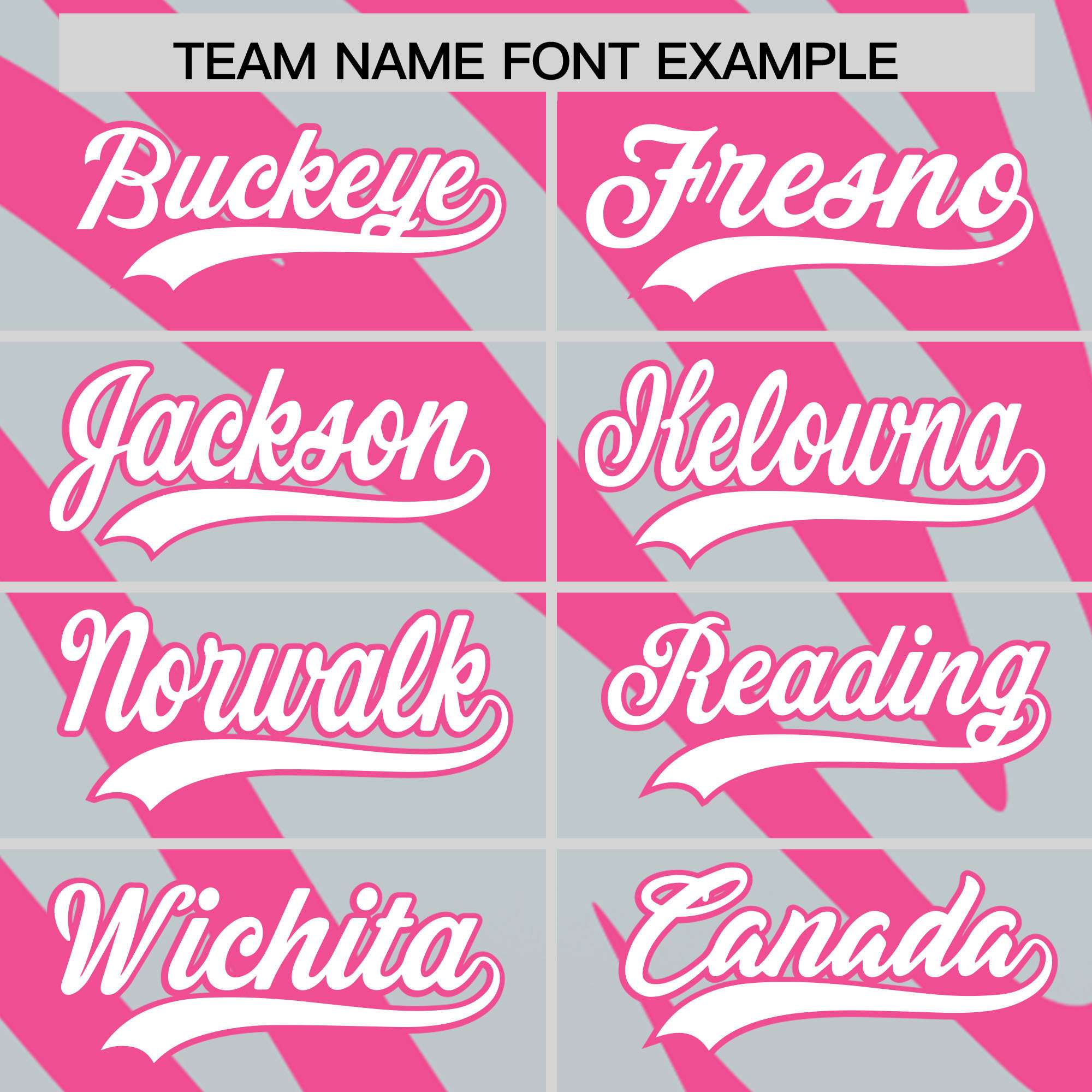 Custom Pink Silver Tiger Stripe Gradient Animal Print Personalized Team Shirt Baseball Jersey