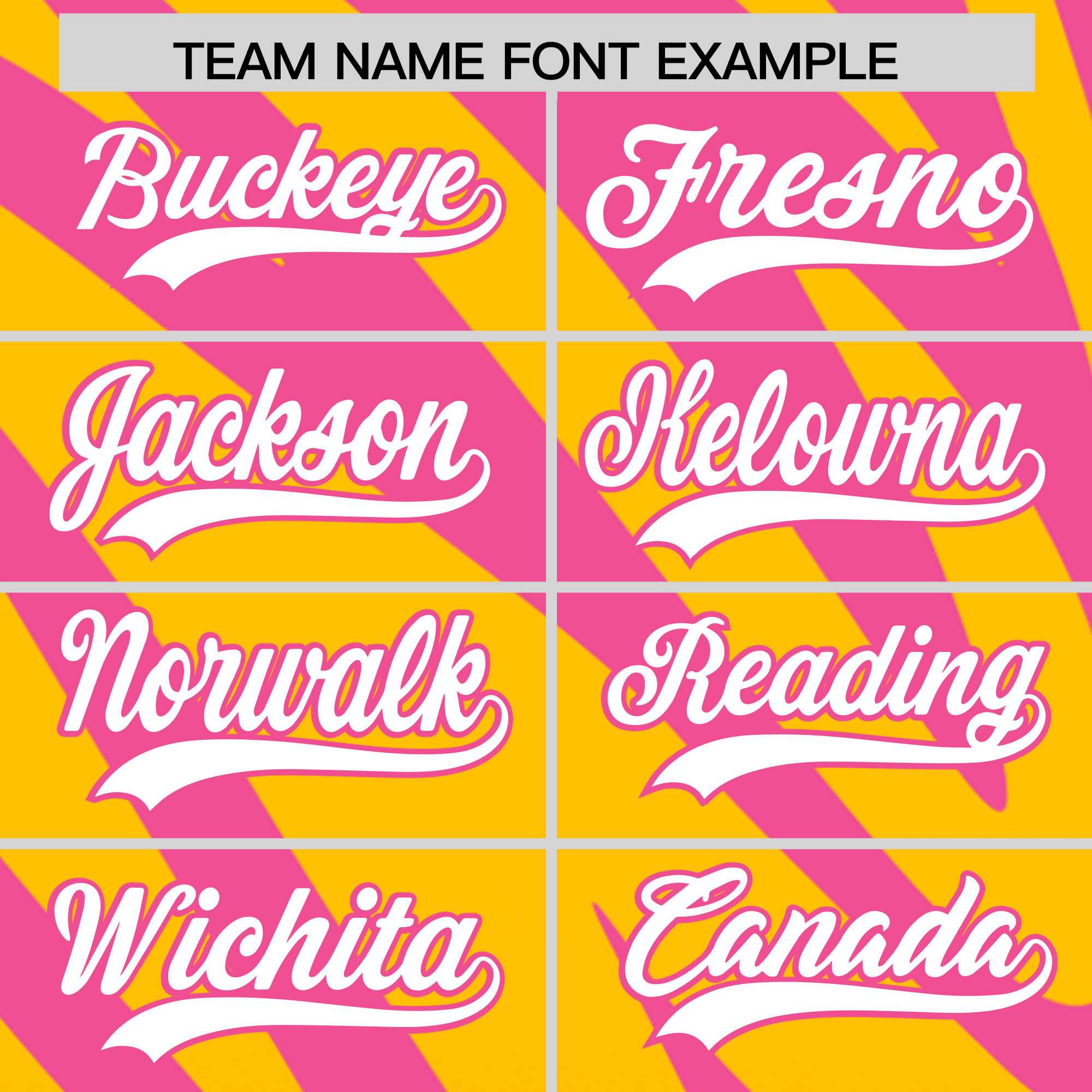 Custom Pink Gold Tiger Stripe Gradient Animal Print Personalized Team Shirt Baseball Jersey