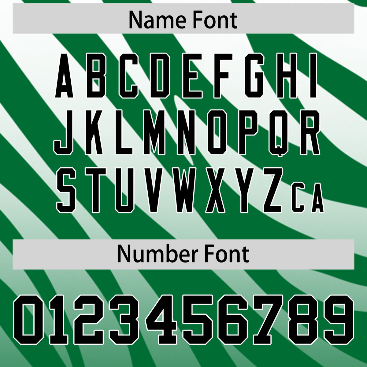 Custom Kelly Green White Tiger Stripe Gradient Animal Print Personalized Team Shirt Baseball Jersey