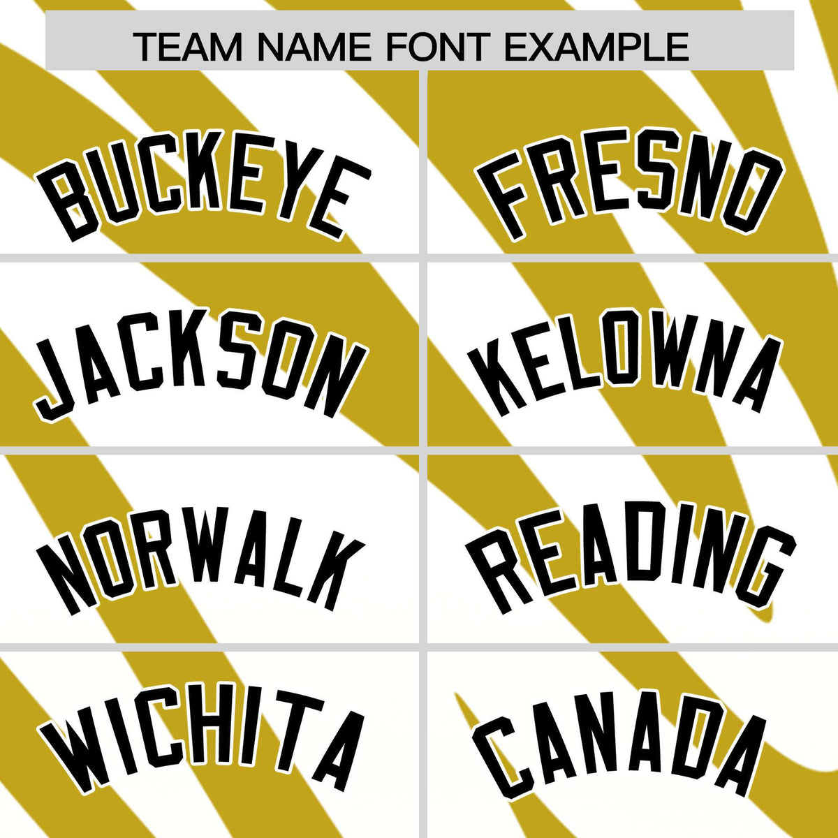 Custom White Old Gold Tiger Stripe Gradient Animal Print Personalized Team Shirt Baseball Jersey