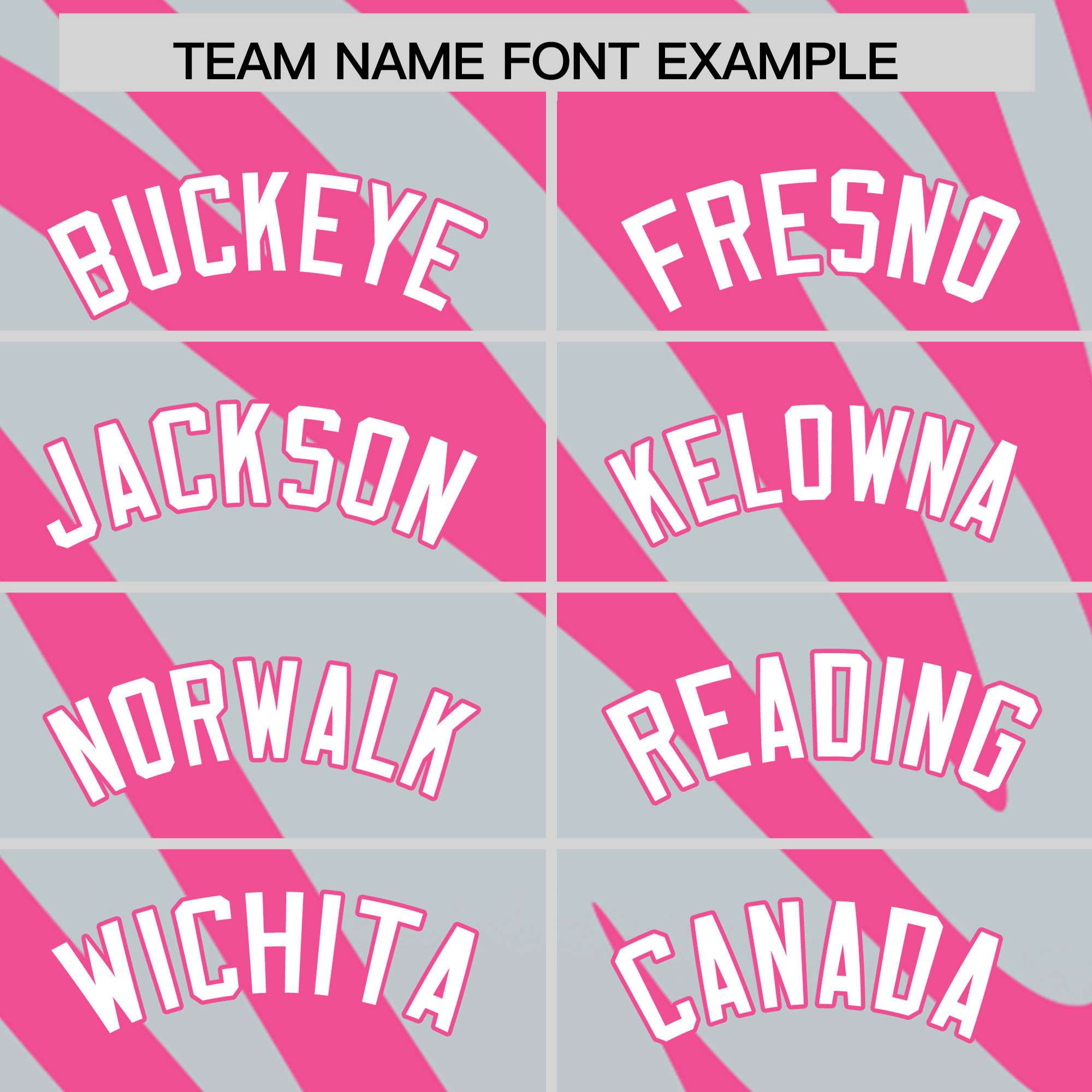 Custom Pink Silver Tiger Stripe Gradient Animal Print Personalized Team Shirt Baseball Jersey