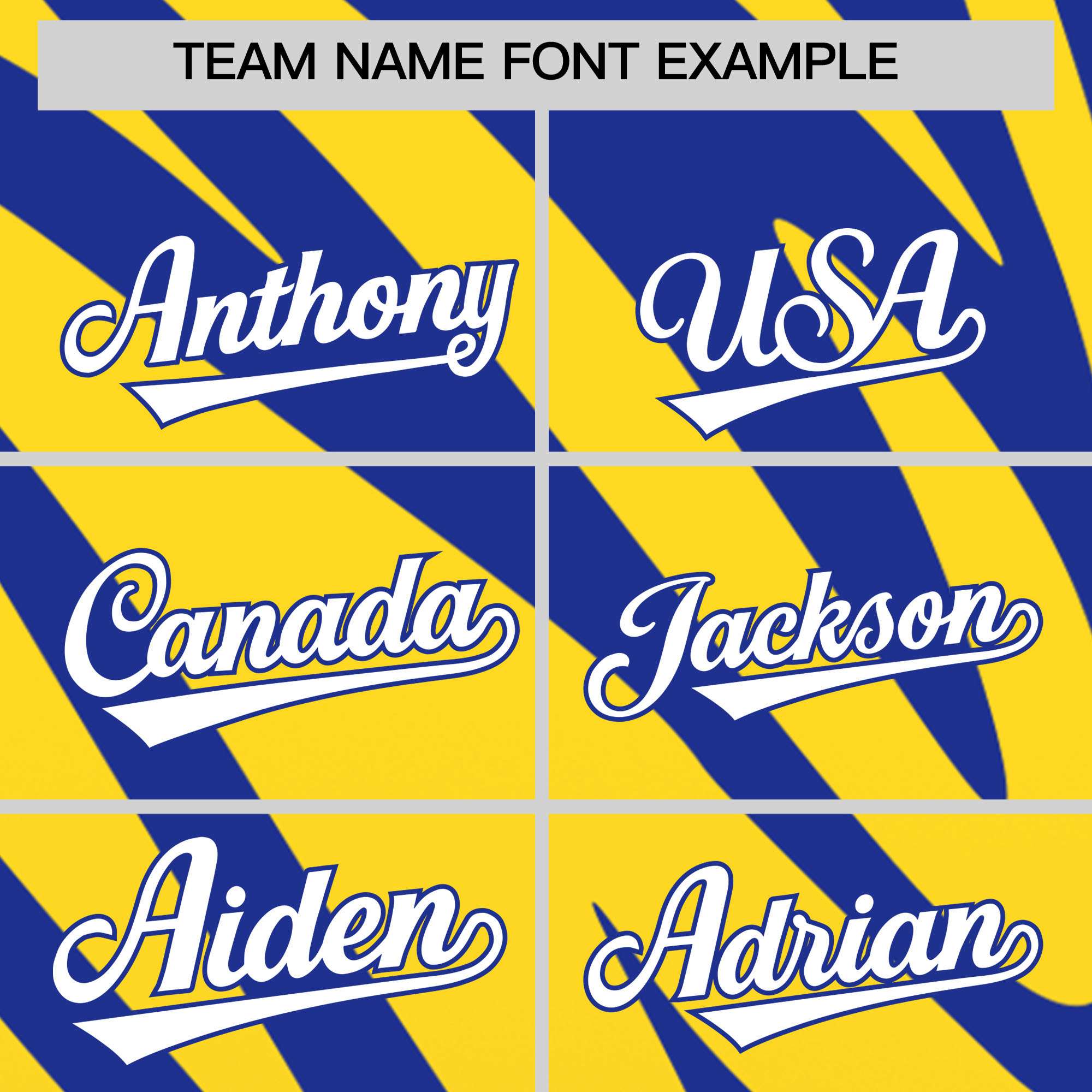 Custom Royal Gold Tiger Stripe Gradient Animal Print Personalized Team Shirt Baseball Jersey