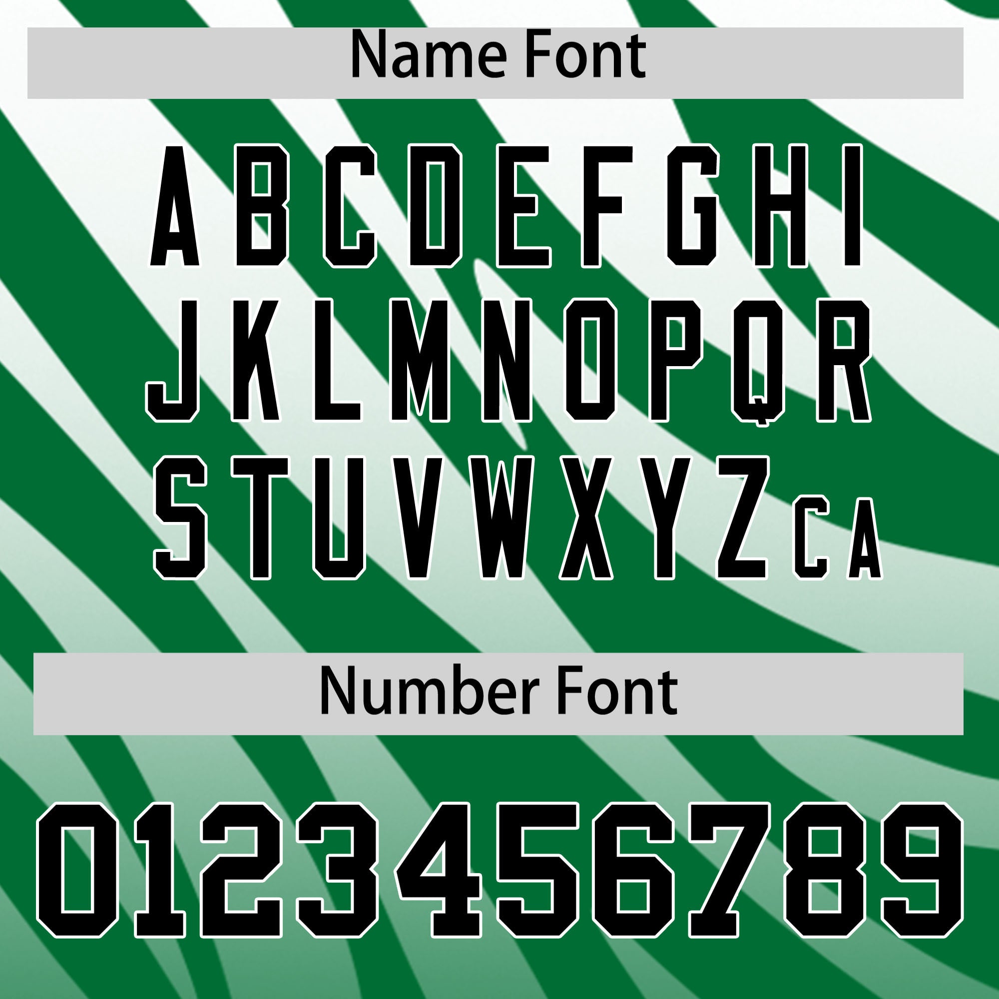 Custom Kelly Green White Tiger Stripe Gradient Animal Print Personalized Team Shirt Baseball Jersey