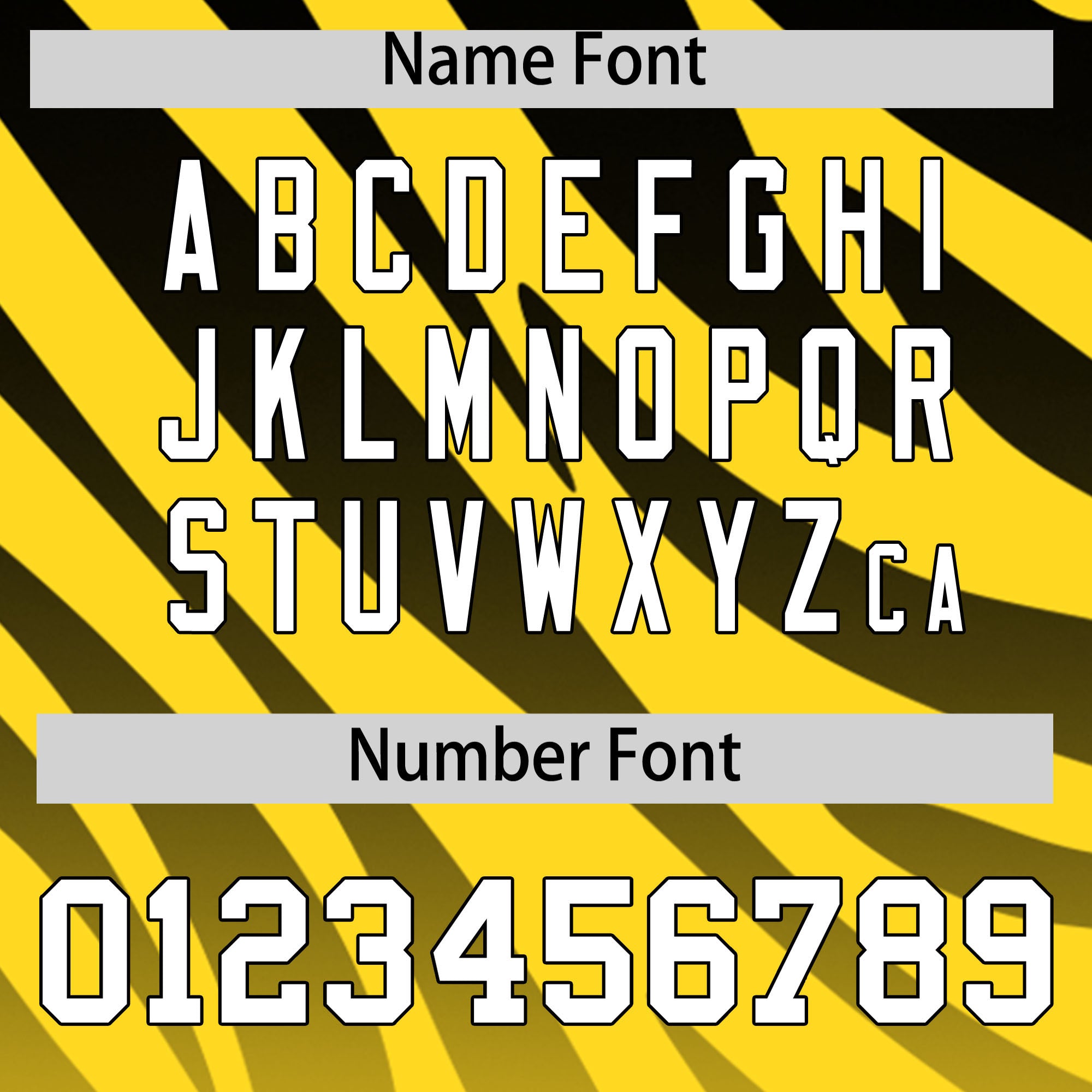 Custom Gold Black Tiger Stripe Gradient Animal Print Personalized Team Shirt Baseball Jersey