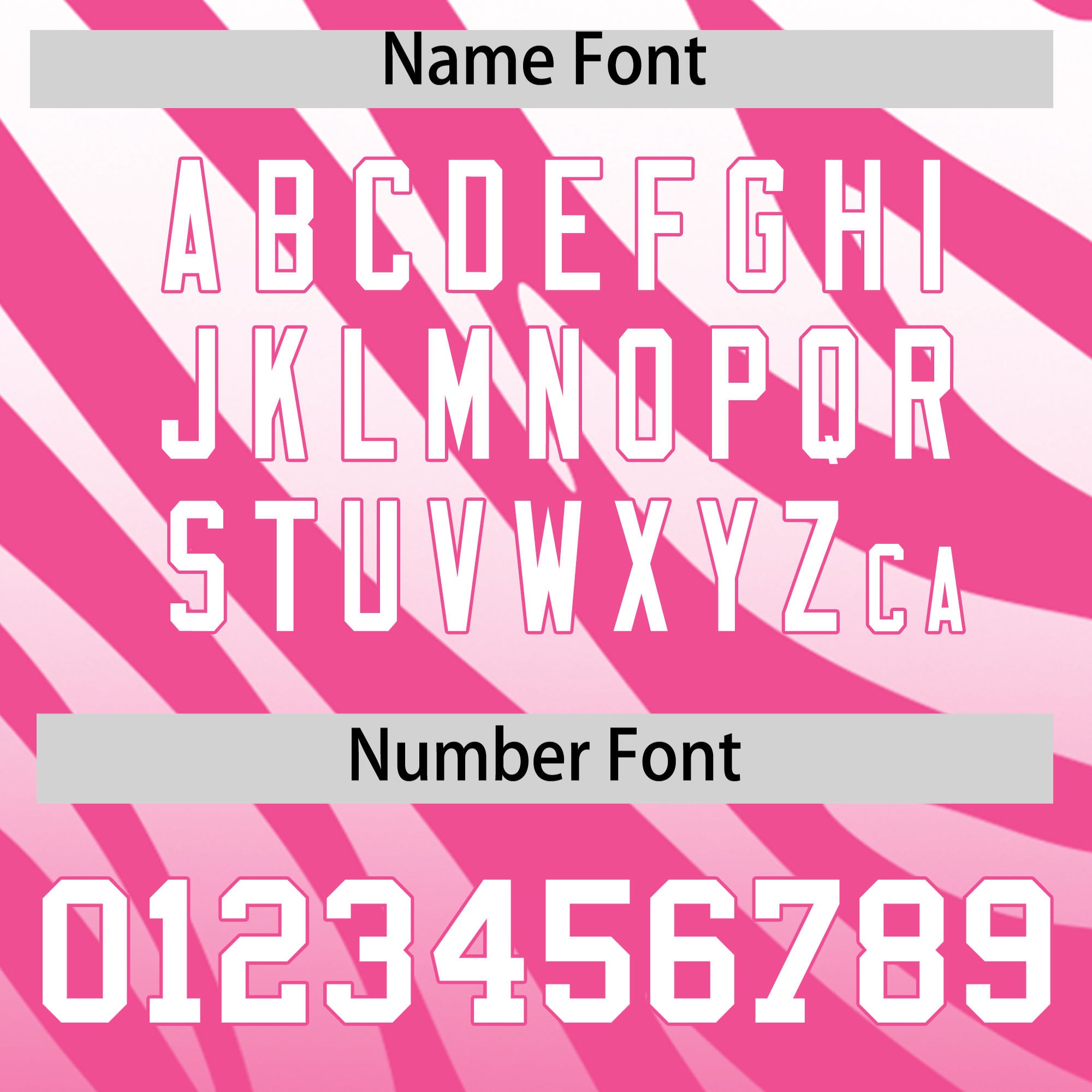 Custom Pink White Tiger Stripe Gradient Animal Print Personalized Team Shirt Baseball Jersey