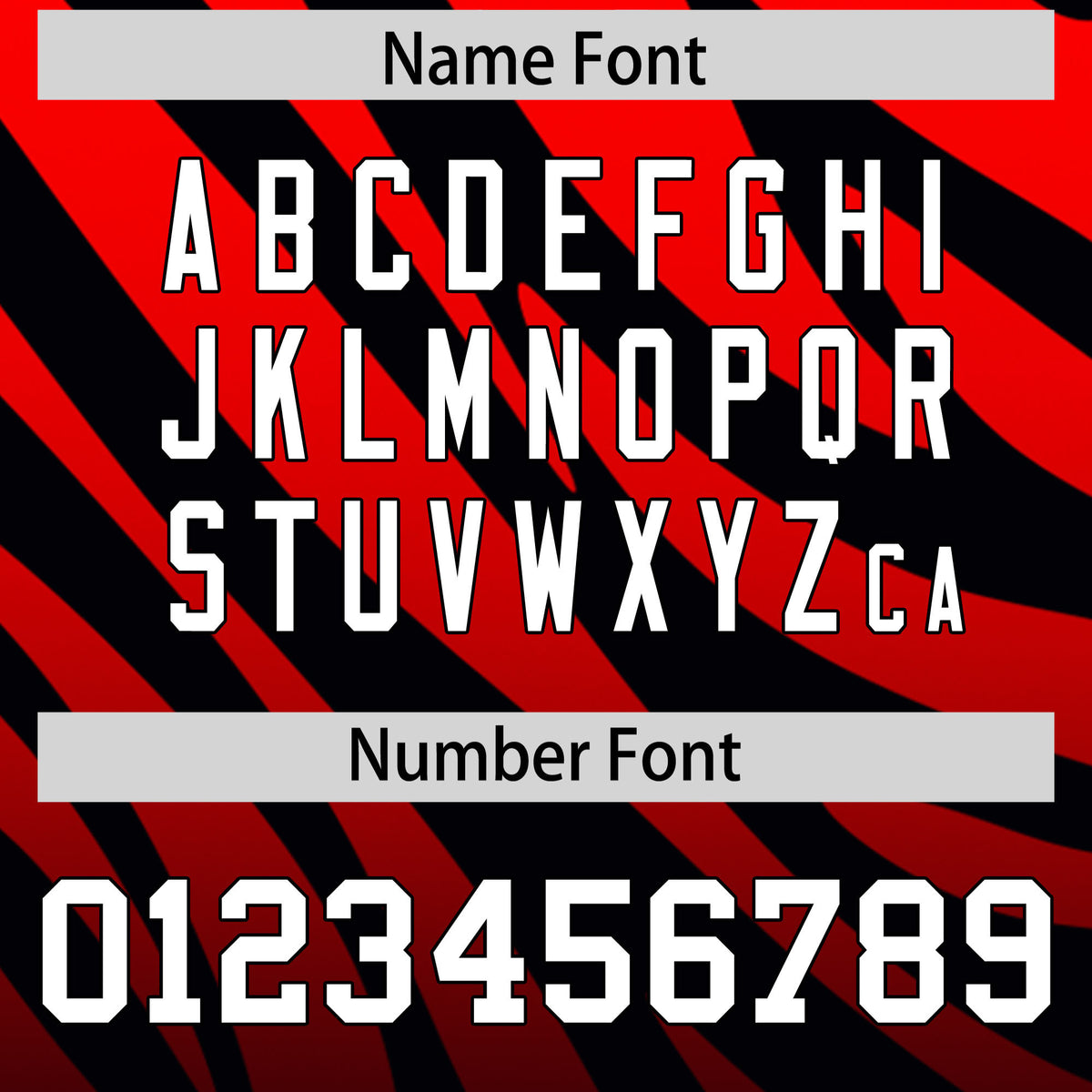 Custom Red Black Tiger Stripe Gradient Animal Print Personalized Team Shirt Baseball Jersey