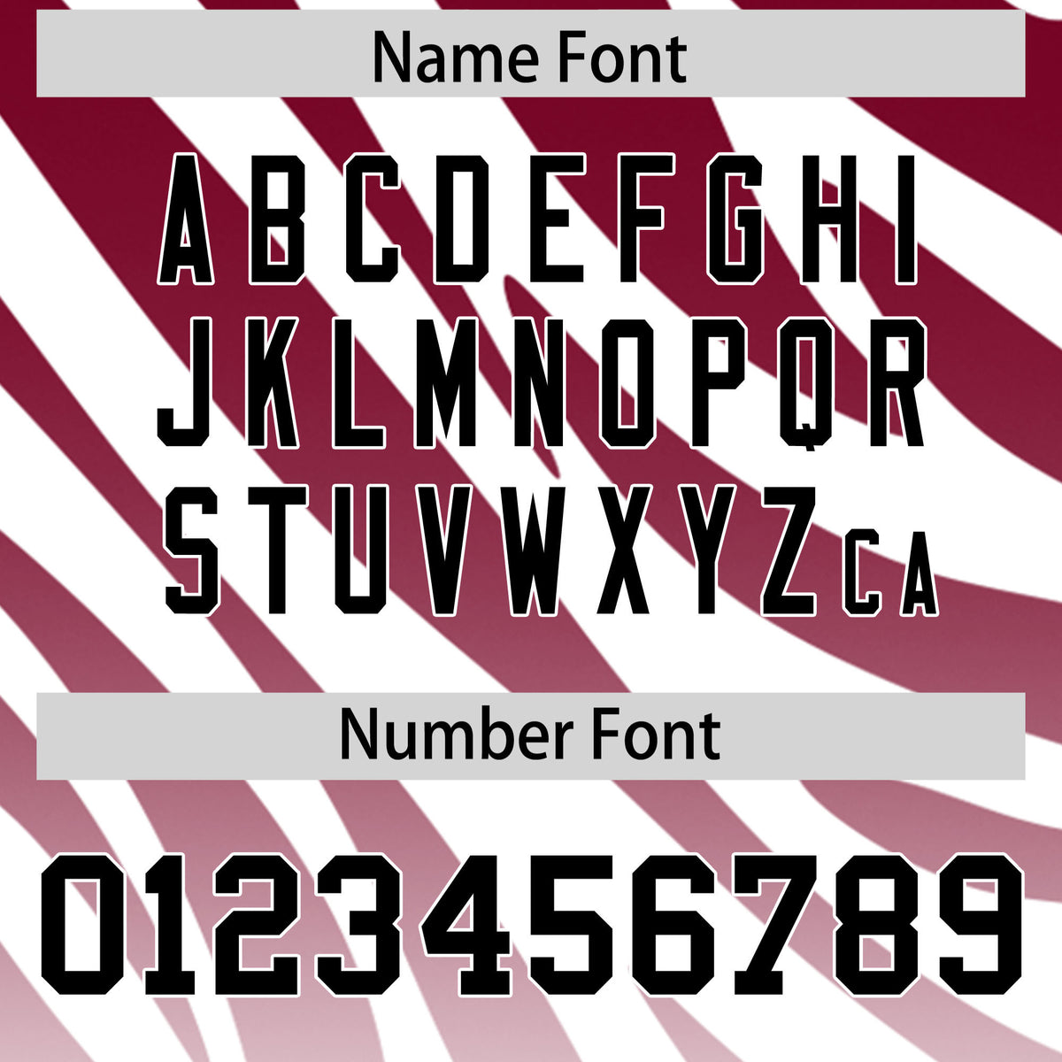 Custom Crimson White Tiger Stripe Gradient Animal Print Personalized Team Shirt Baseball Jersey