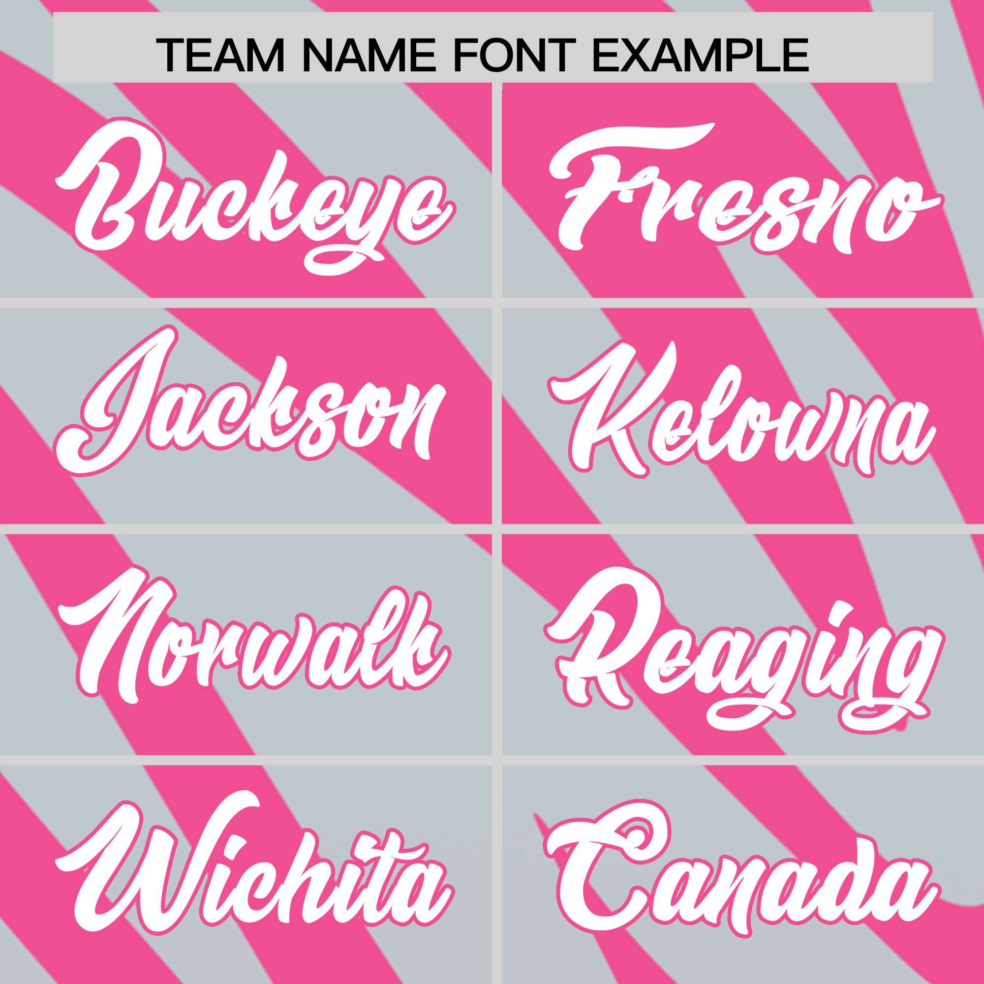 Custom Pink Silver Tiger Stripe Gradient Animal Print Personalized Team Shirt Baseball Jersey