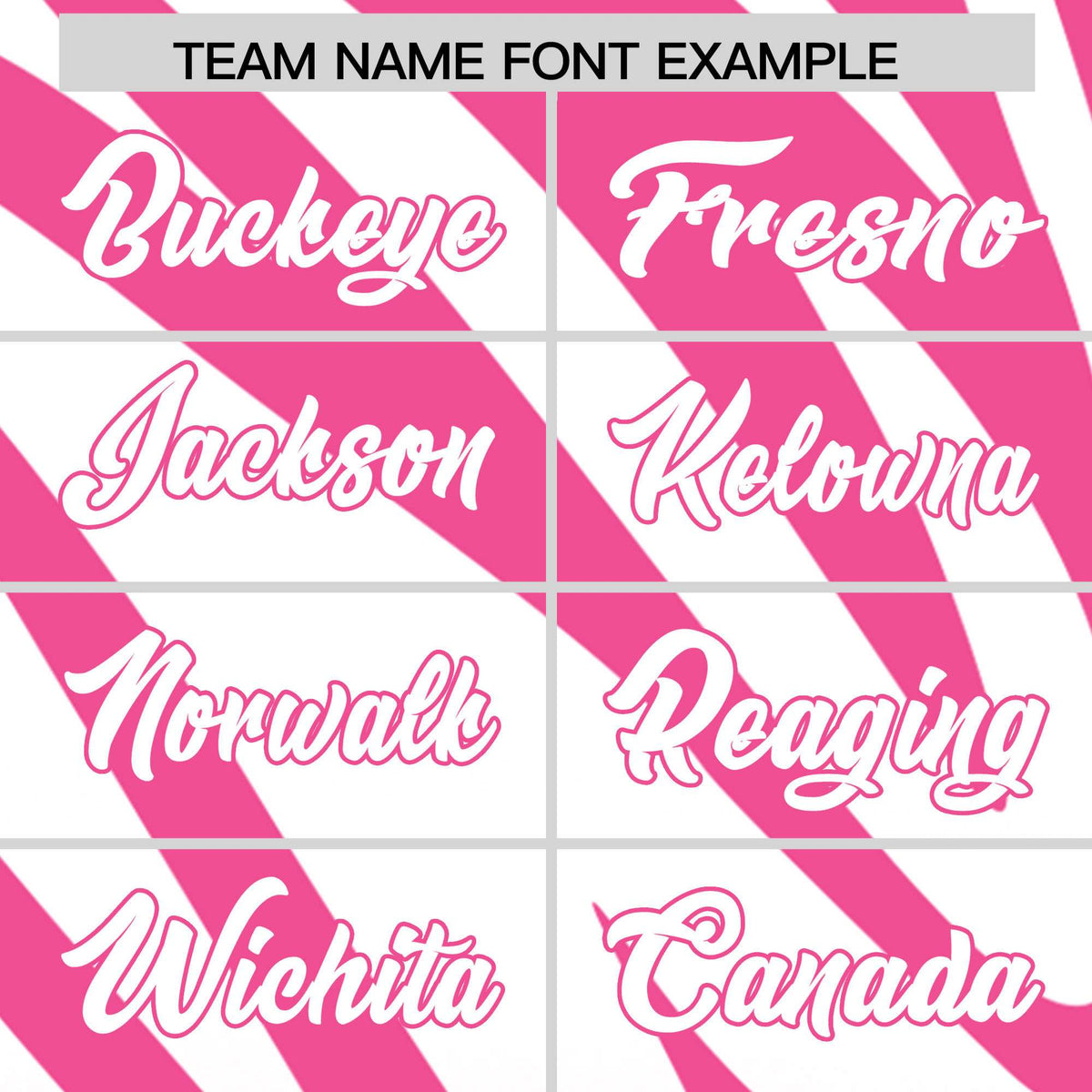 Custom Pink White Tiger Stripe Gradient Animal Print Personalized Team Shirt Baseball Jersey