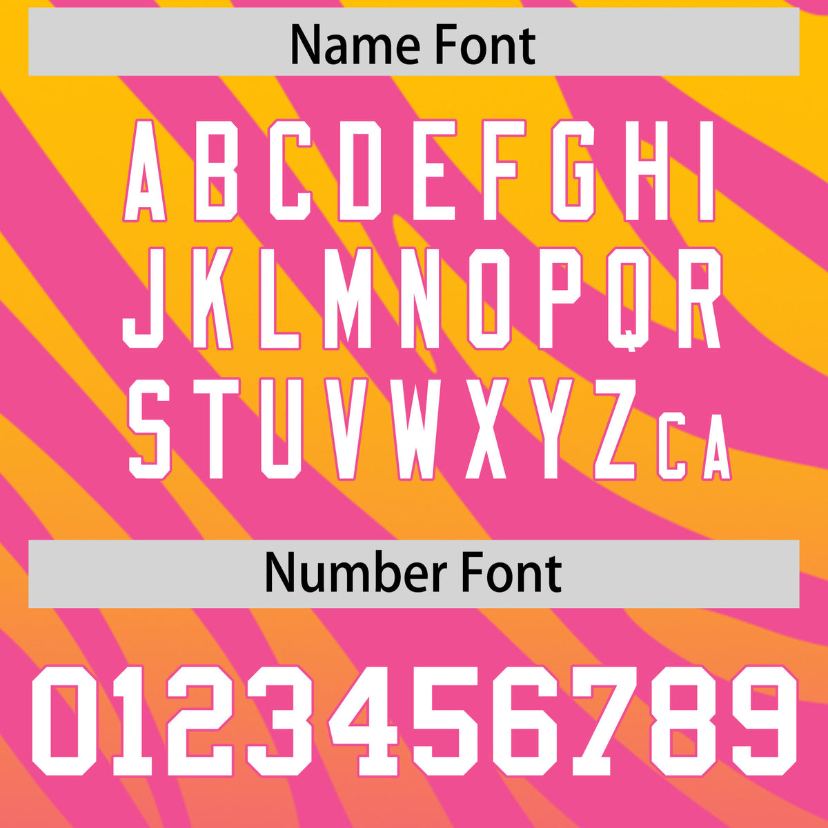 Custom Pink Gold Tiger Stripe Gradient Animal Print Personalized Team Shirt Baseball Jersey