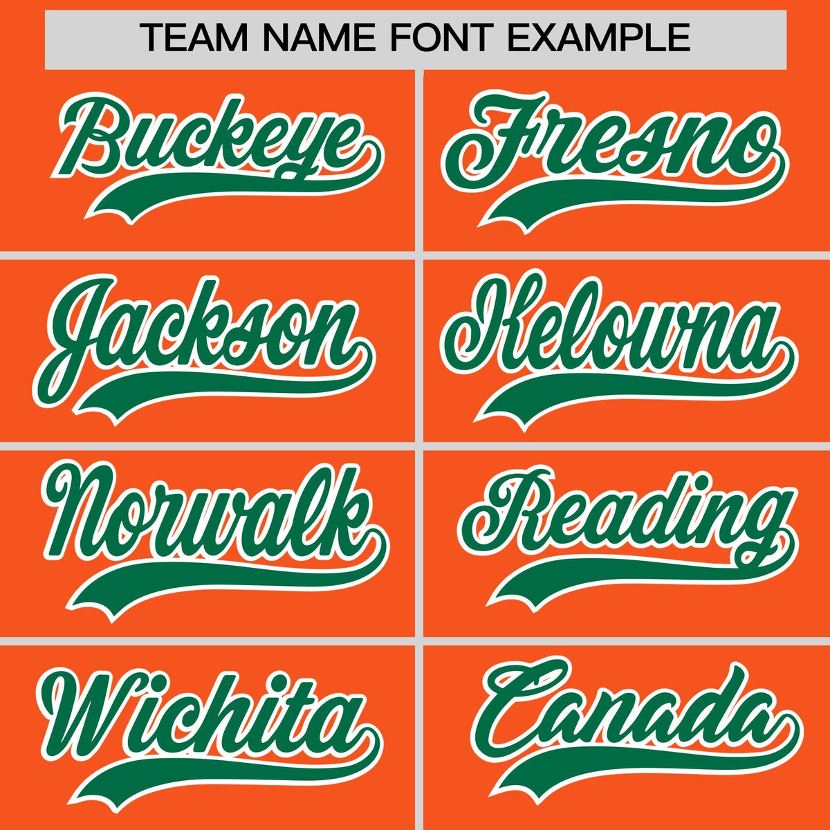 Custom Orange Kelly Green Side Camo Style Personalization Baseball Jersey| KXKSHOP