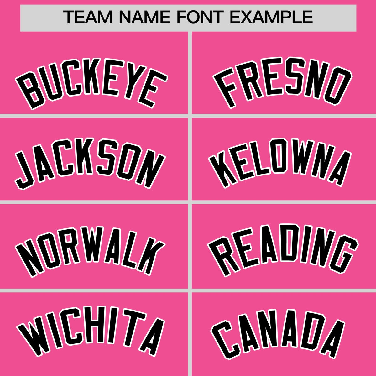 Custom Pink Black Side Camo Style Personalization Baseball Jersey| KXKSHOP