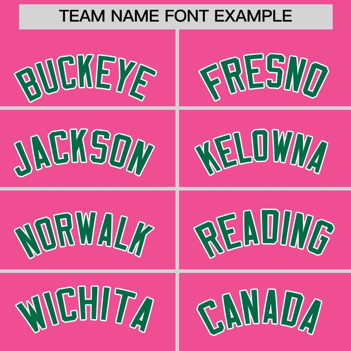 Custom Pink Kelly Green Side Camo Style Personalization Baseball Jersey| KXKSHOP