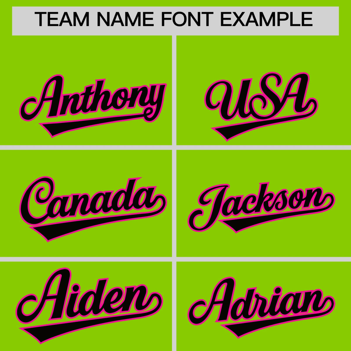 Custom Neon Green Black Pink Side Camo Style Personalization Baseball Jersey| KXKSHOP