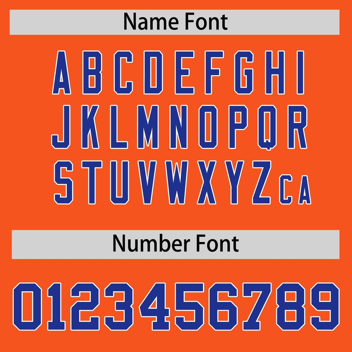 Custom Orange Royal Blue Side Camo Style Personalization Baseball Jersey| KXKSHOP