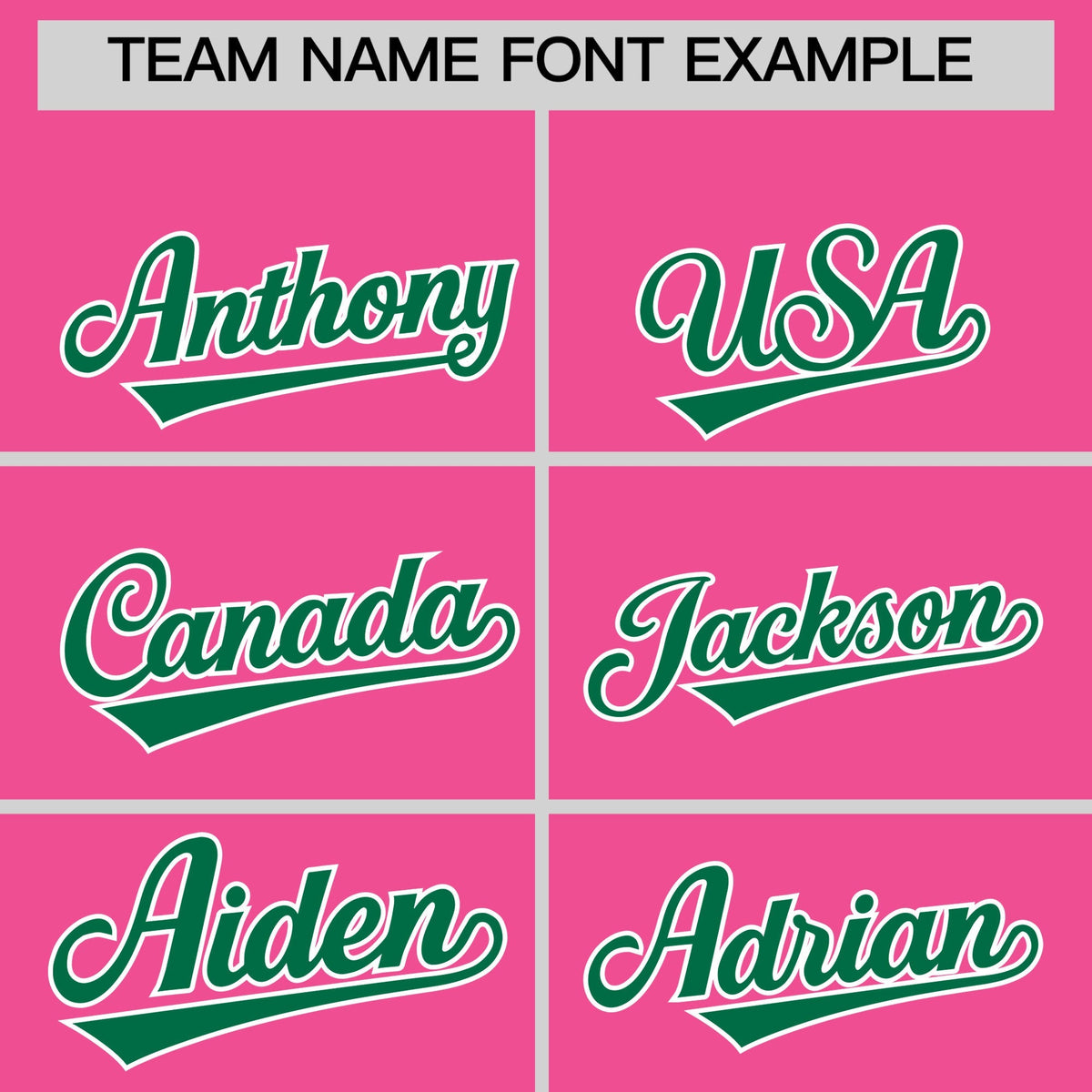 Custom Pink Kelly Green Side Camo Style Personalization Baseball Jersey| KXKSHOP