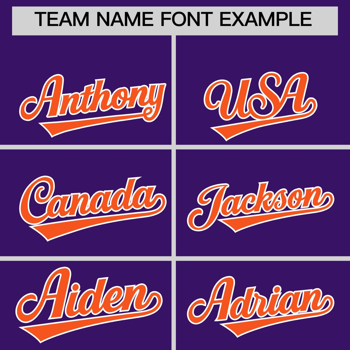 Custom Purple Orange Side Camo Style Personalization Baseball Jersey| KXKSHOP