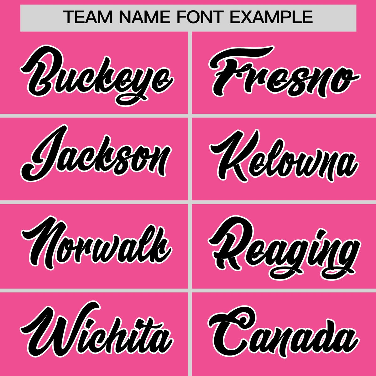 Custom Pink Black Side Camo Style Personalization Baseball Jersey| KXKSHOP