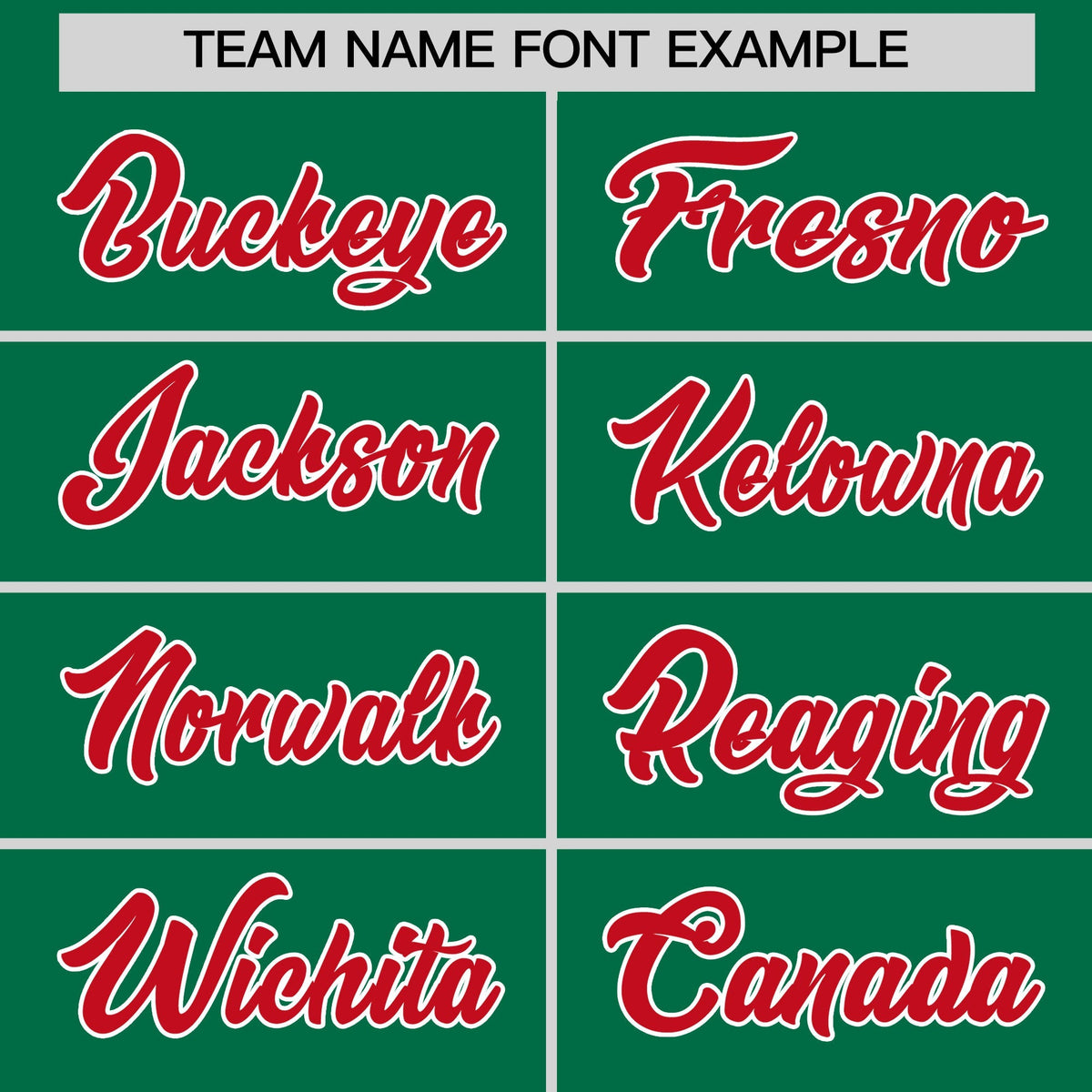 Custom Kelly Green Red Side Camo Style Personalization Baseball Jersey| KXKSHOP