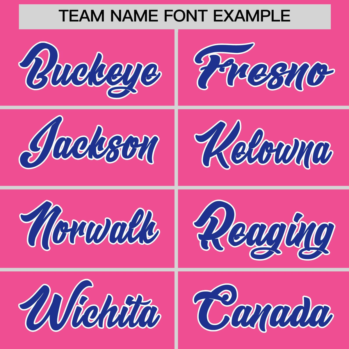 Custom Pink Royal Blue Side Camo Style Personalization Baseball Jersey| KXKSHOP