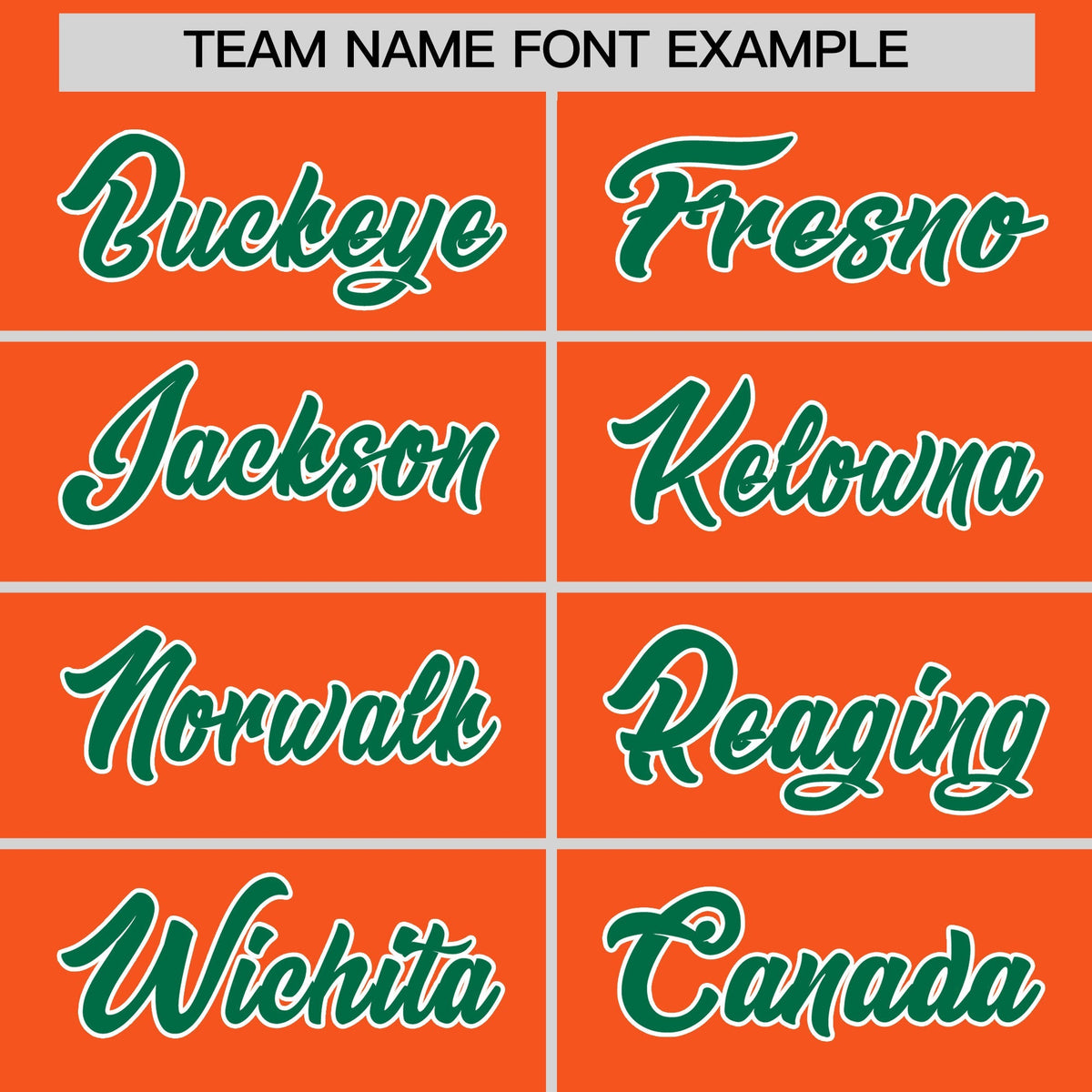 Custom Orange Kelly Green Side Camo Style Personalization Baseball Jersey| KXKSHOP