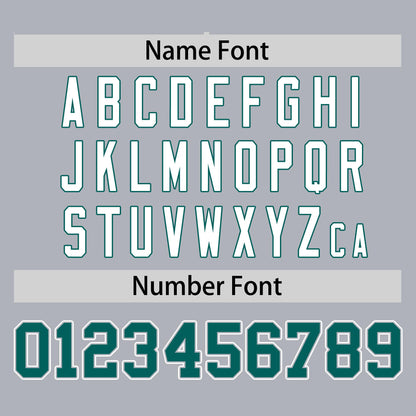 Custom Gray Aqua Personalized Half Stripe Design Authentic Baseball Jersey