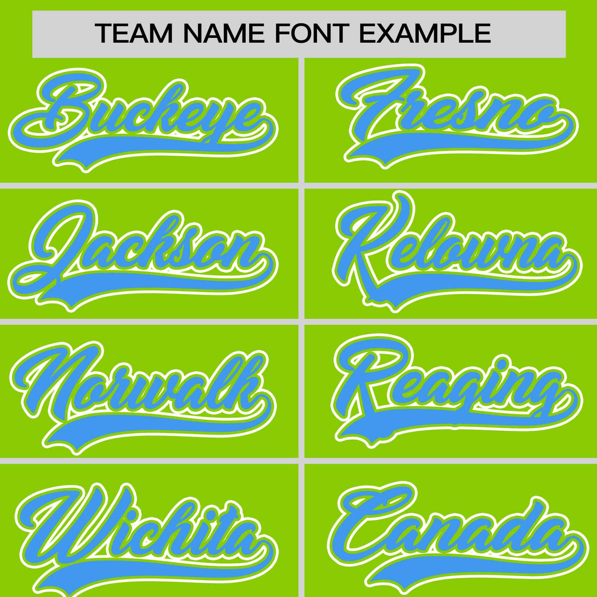 Custom Neon Green Powder Blue Personalized Half Stripe Design Authentic Baseball Jersey