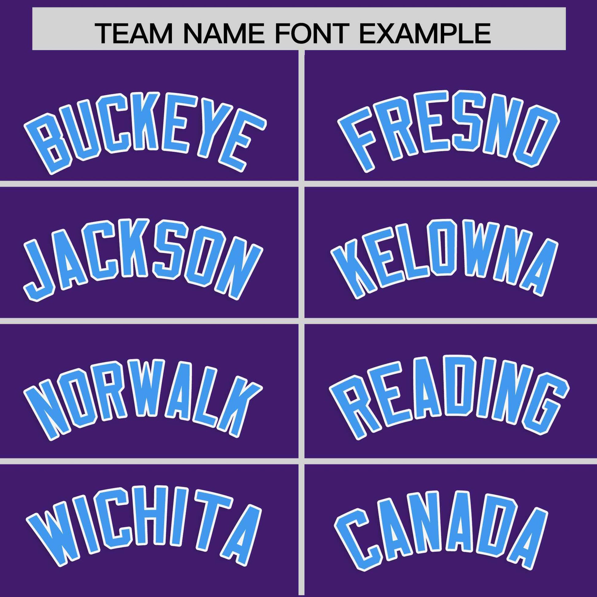 Custom Purple Powder Blue Personalized Classic Authentic Baseball Jersey
