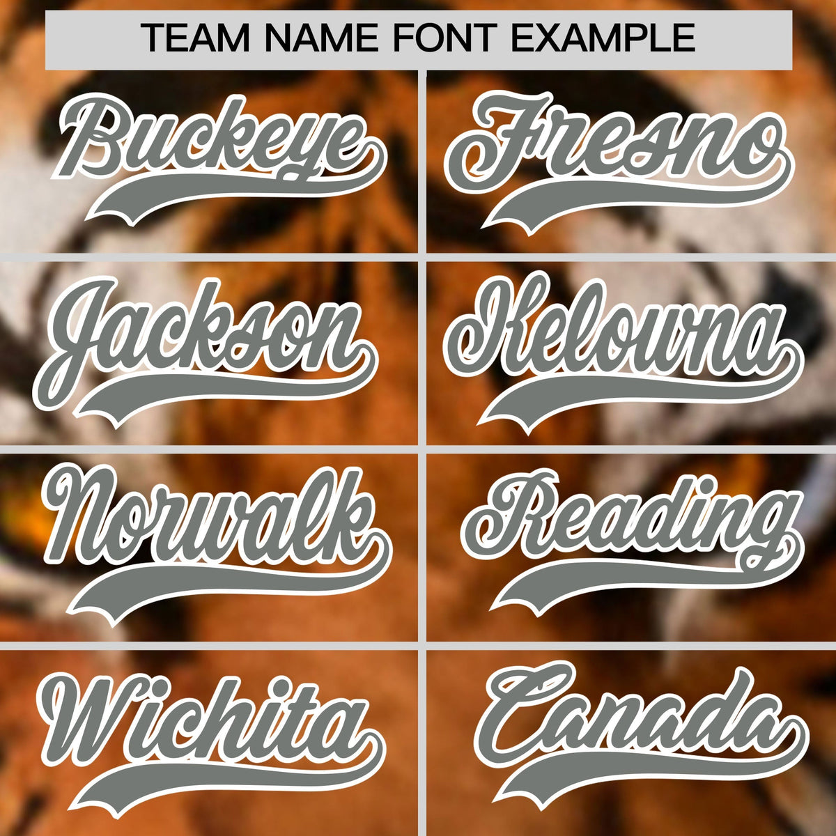 Custom Gray White Tiger Animal Series Personalization Graffiti Pattern Baseball Jersey| KXKSHOP