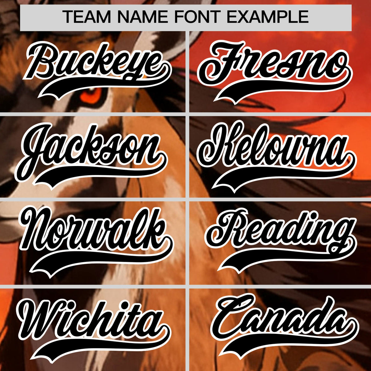 Custom Orange Black White Deer Animal Series Personalization Graffiti Pattern Baseball Jersey| KXKSHOP