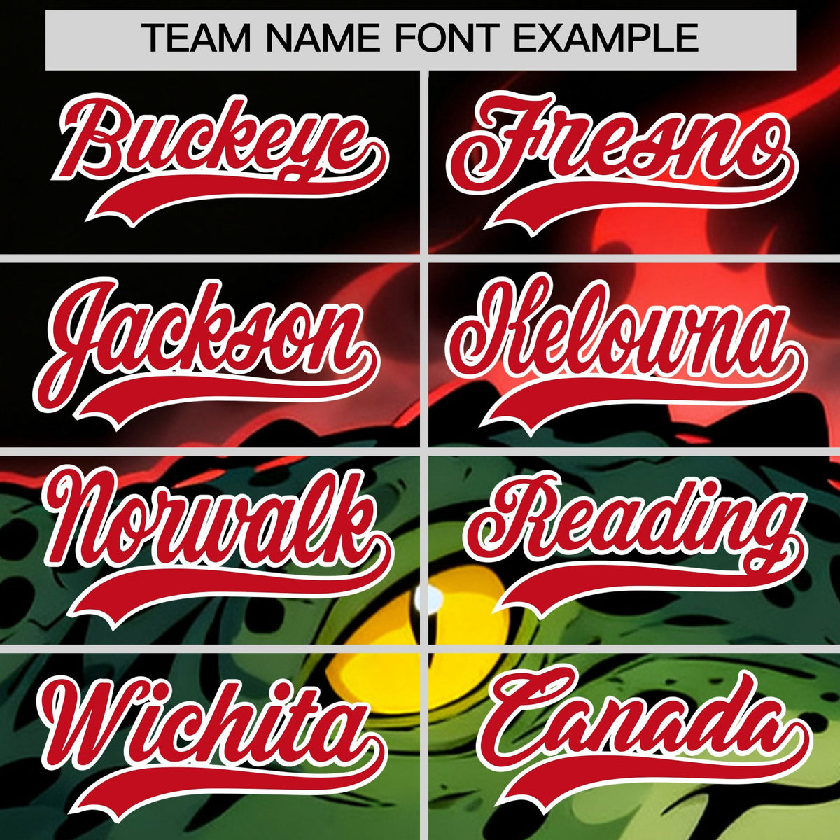 Custom Black Kelly Green Red Crocodile Animal Series Personalization Graffiti Pattern Baseball Jersey| KXKSHOP